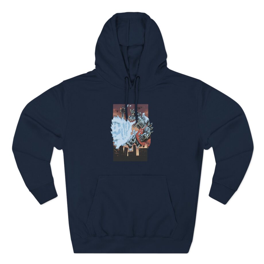 Pupzilla Three-Panel Fleece Hoodie