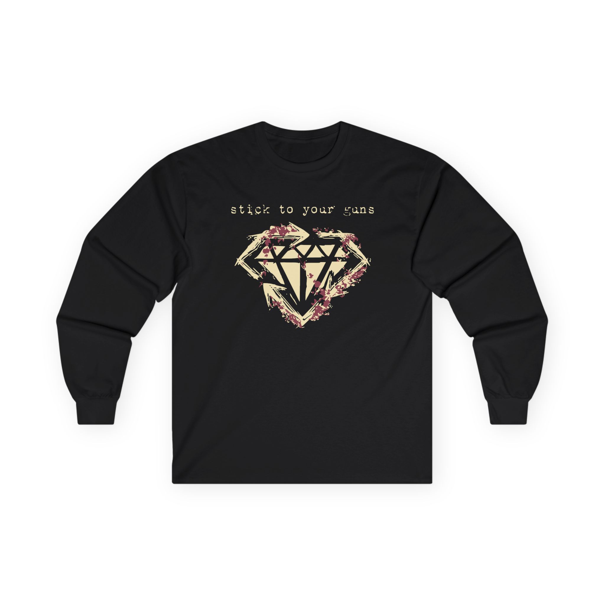 Stick to Your Guns Diamond Enemy Unisex Ultra Cotton Long Sleeve Tee