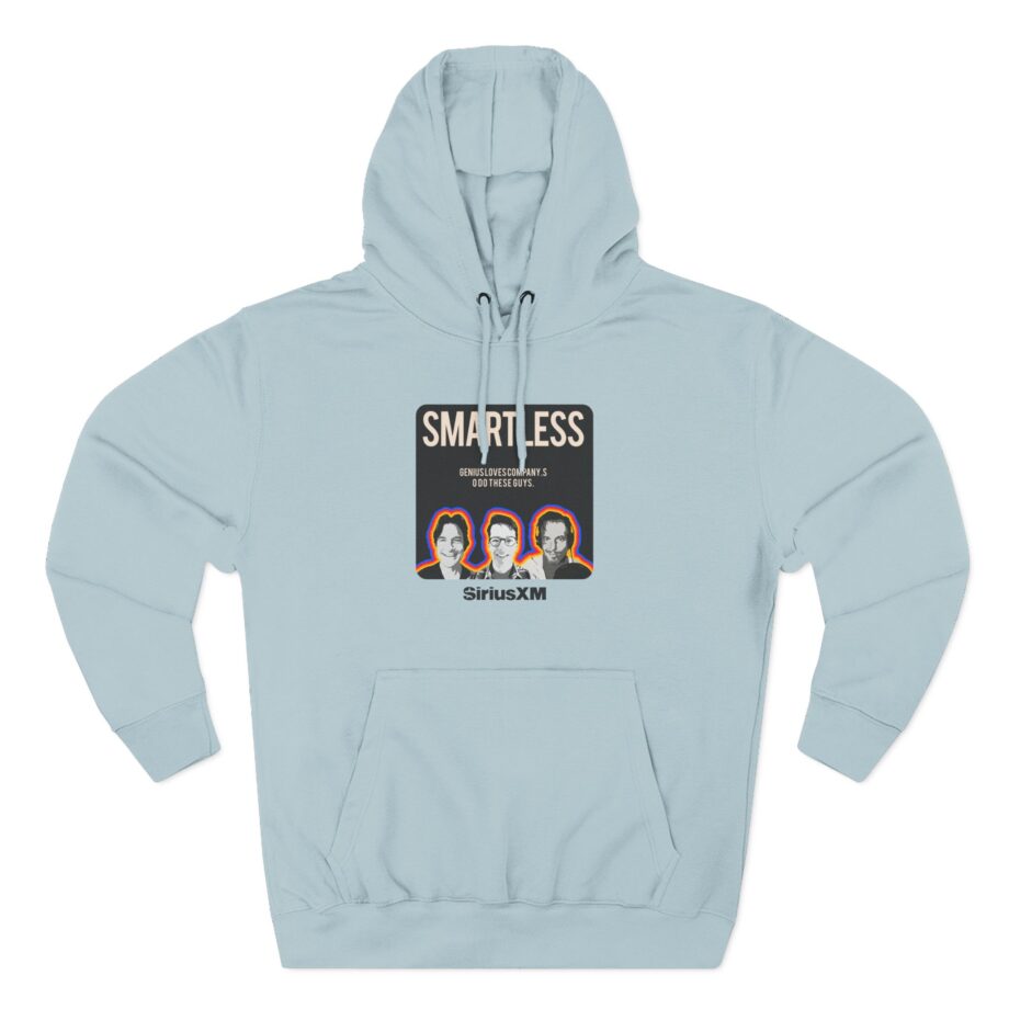 Smartless Genius Loves Company Logo Three-Panel Fleece Hoodie
