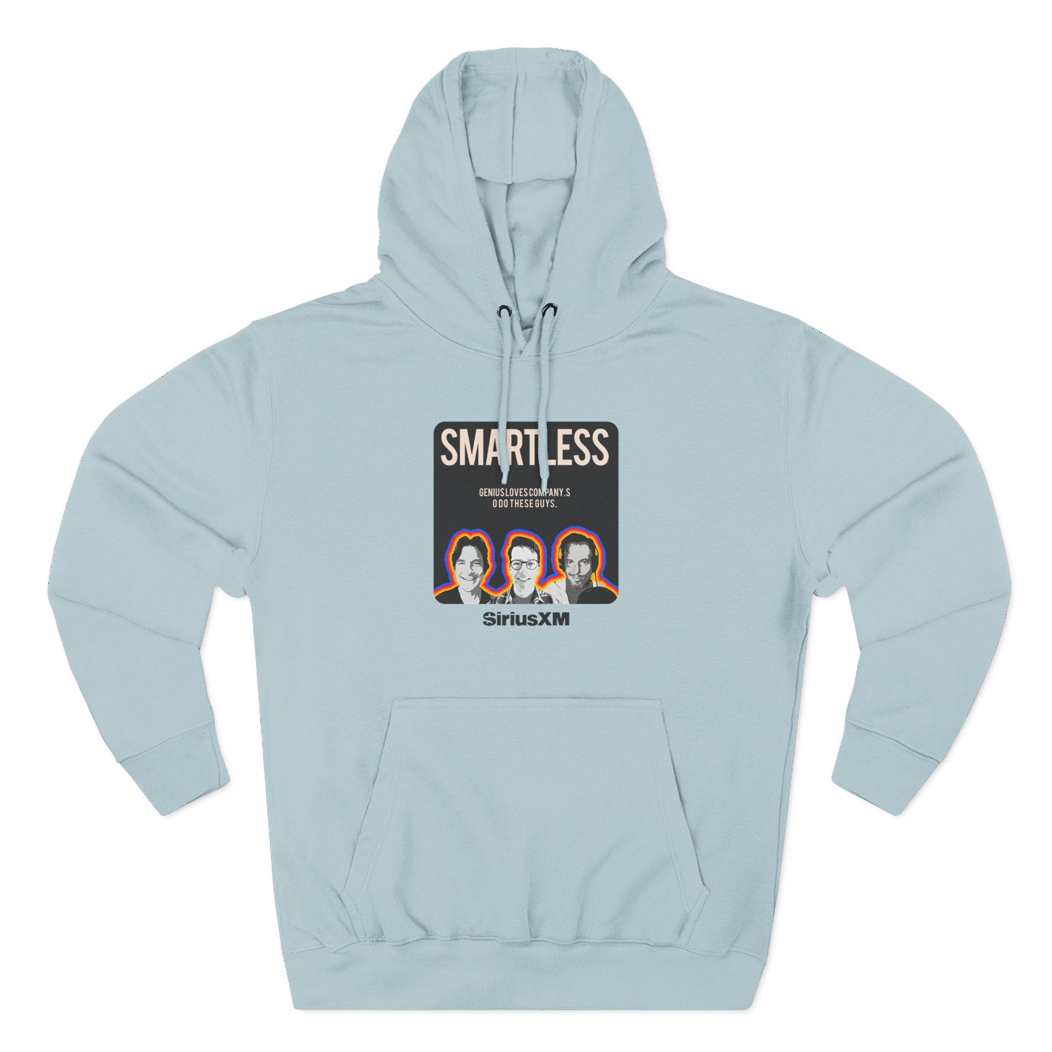 Smartless Genius Loves Company Logo Three-Panel Fleece Hoodie