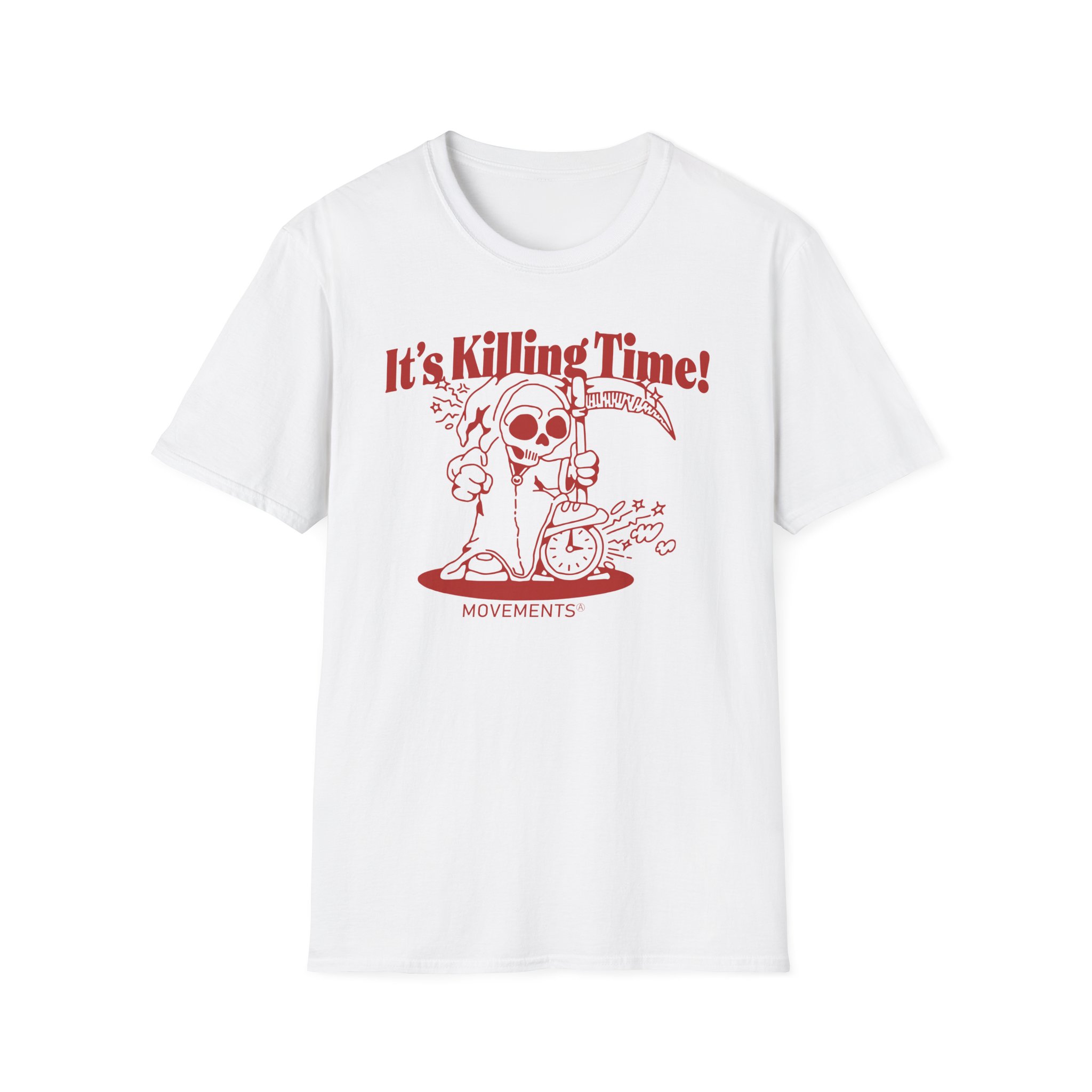 Movements Killing Time Unisex Softstyle T-Shirt