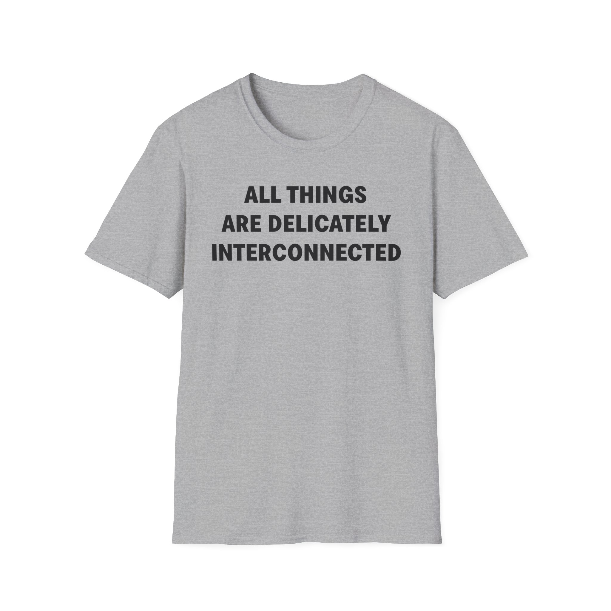 Jenny Holzer All Things Are Delicately Interconnected Unisex Softstyle T-Shirt