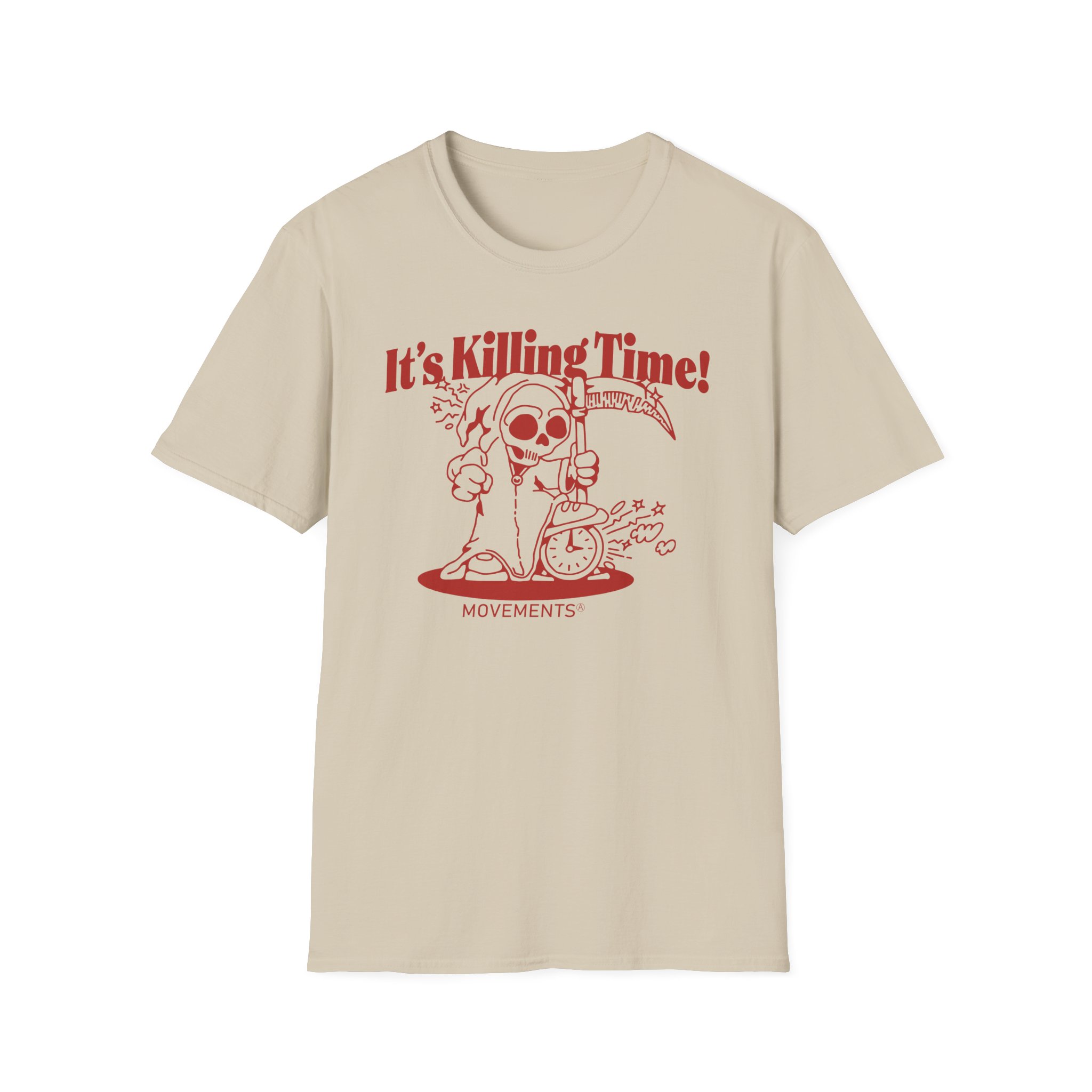 Movements Killing Time Unisex Softstyle T-Shirt