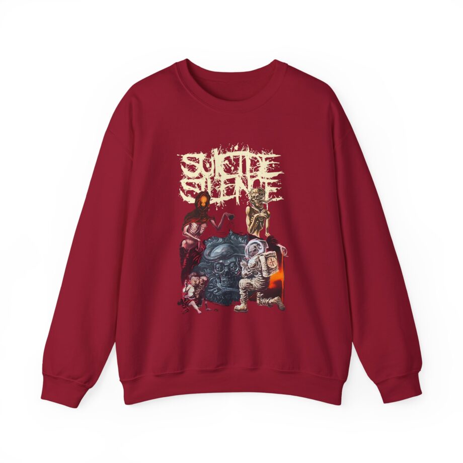 Suicide Silence Rymd Cover Tour 2023 Unisex Heavy Blend™ Crewneck Sweatshirt