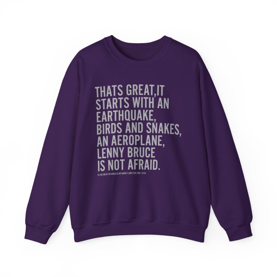 Rem Its the End of the World as We Know It Unisex Heavy Blend™ Crewneck Sweatshirt
