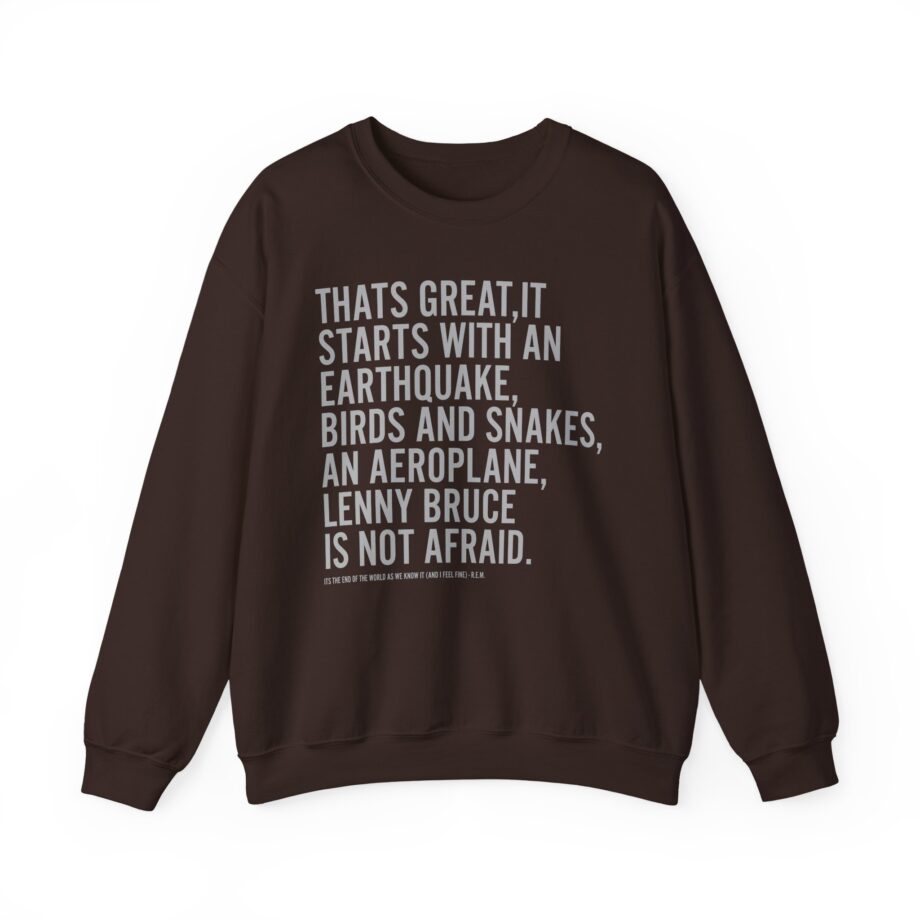 Rem Its the End of the World as We Know It Unisex Heavy Blend™ Crewneck Sweatshirt