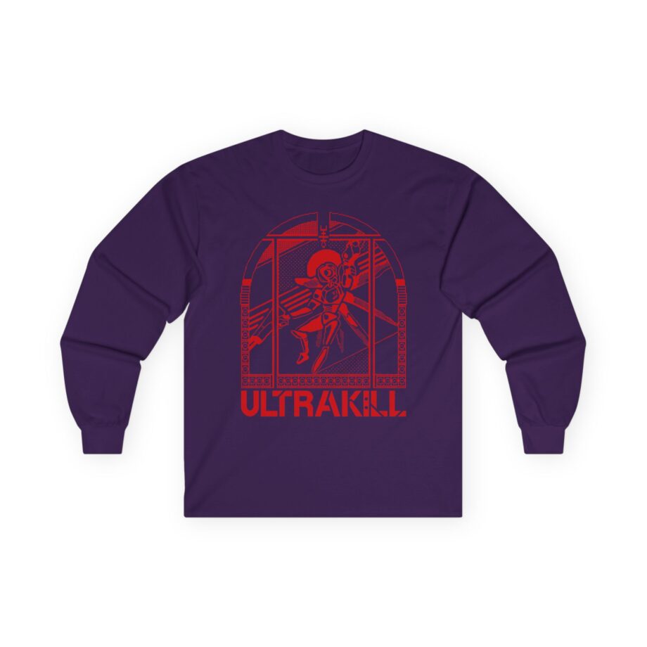 Ultrakill Ultrachurch Unisex Ultra Cotton Long Sleeve Tee