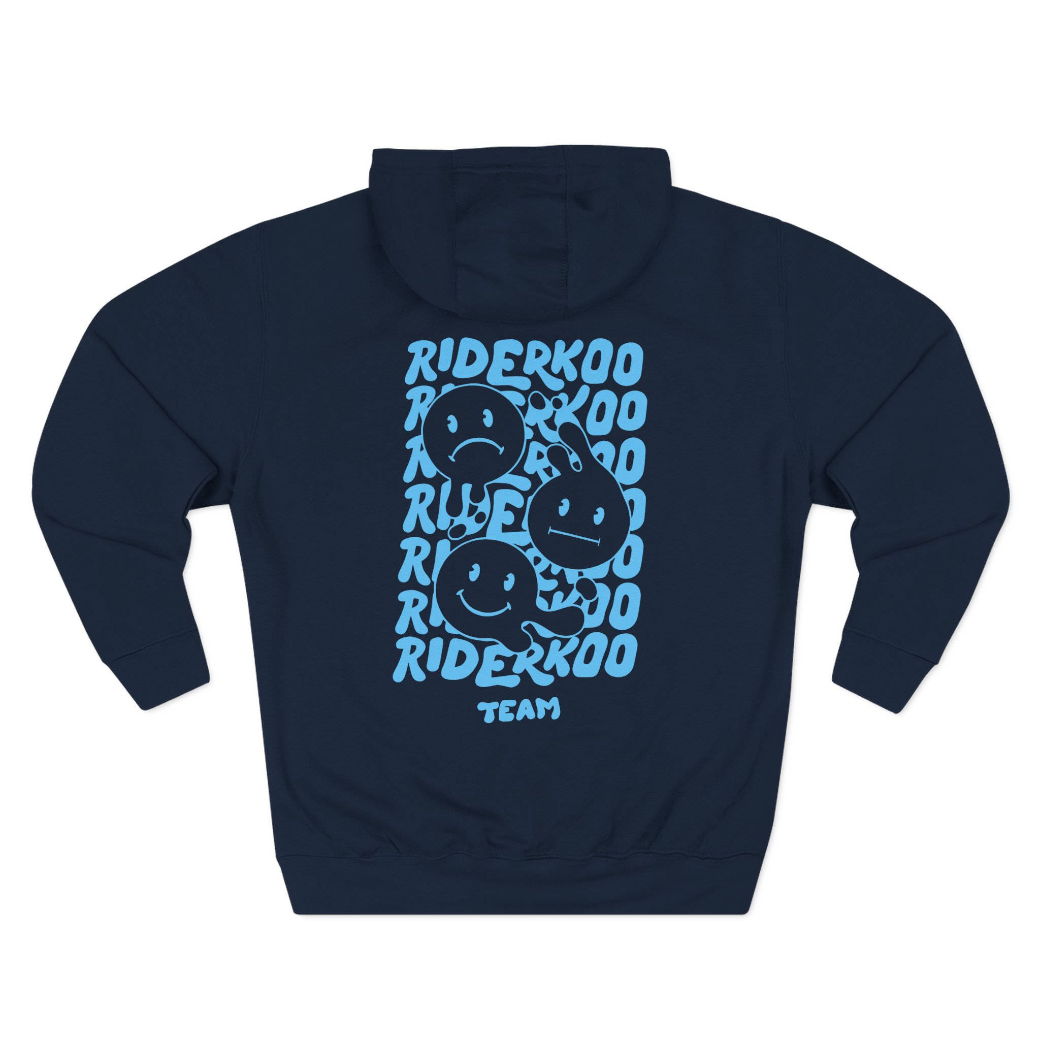 Riderkoo Three-Panel Fleece Hoodie