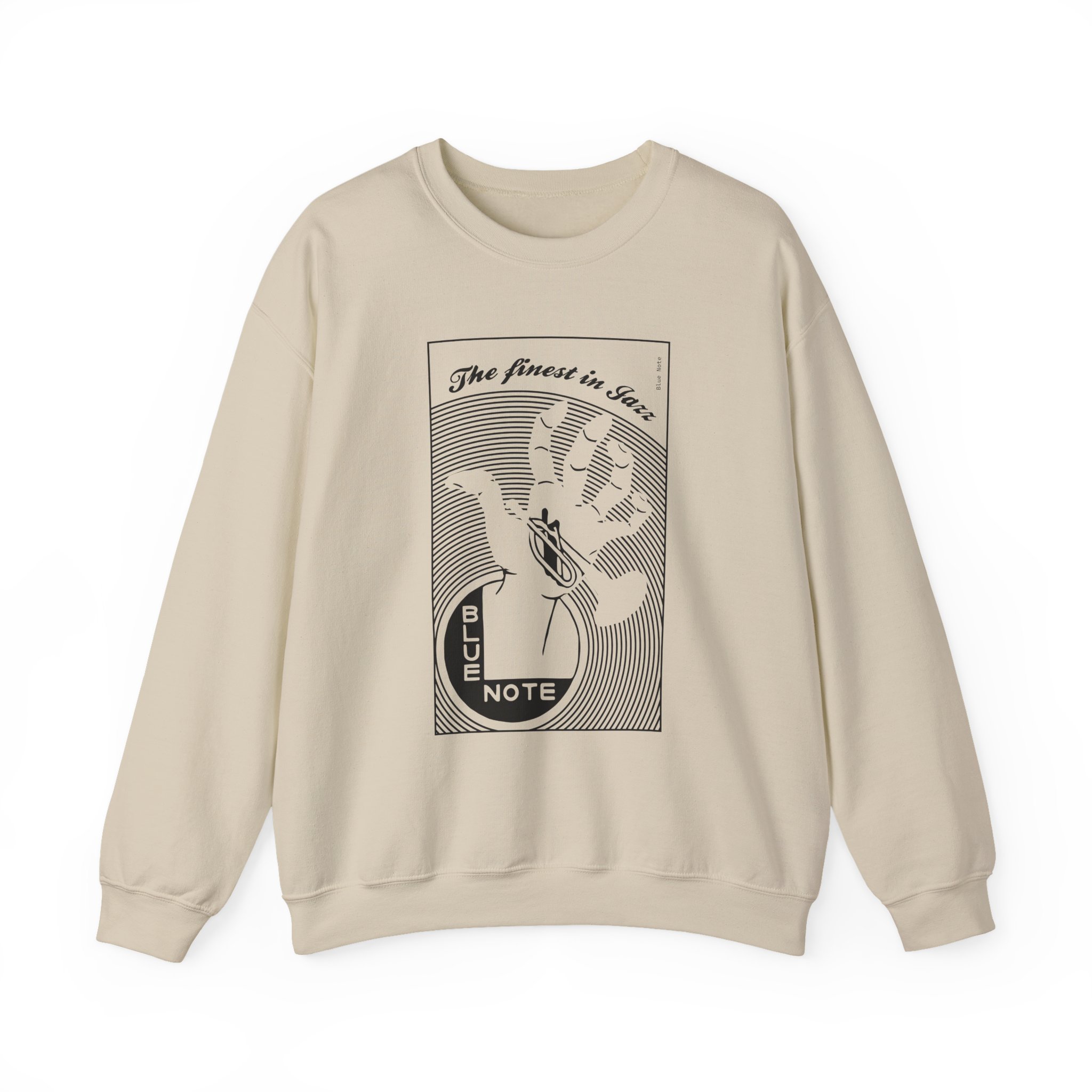 Blue Note Records Unisex Heavy Blendâ„¢ Crewneck Sweatshirt