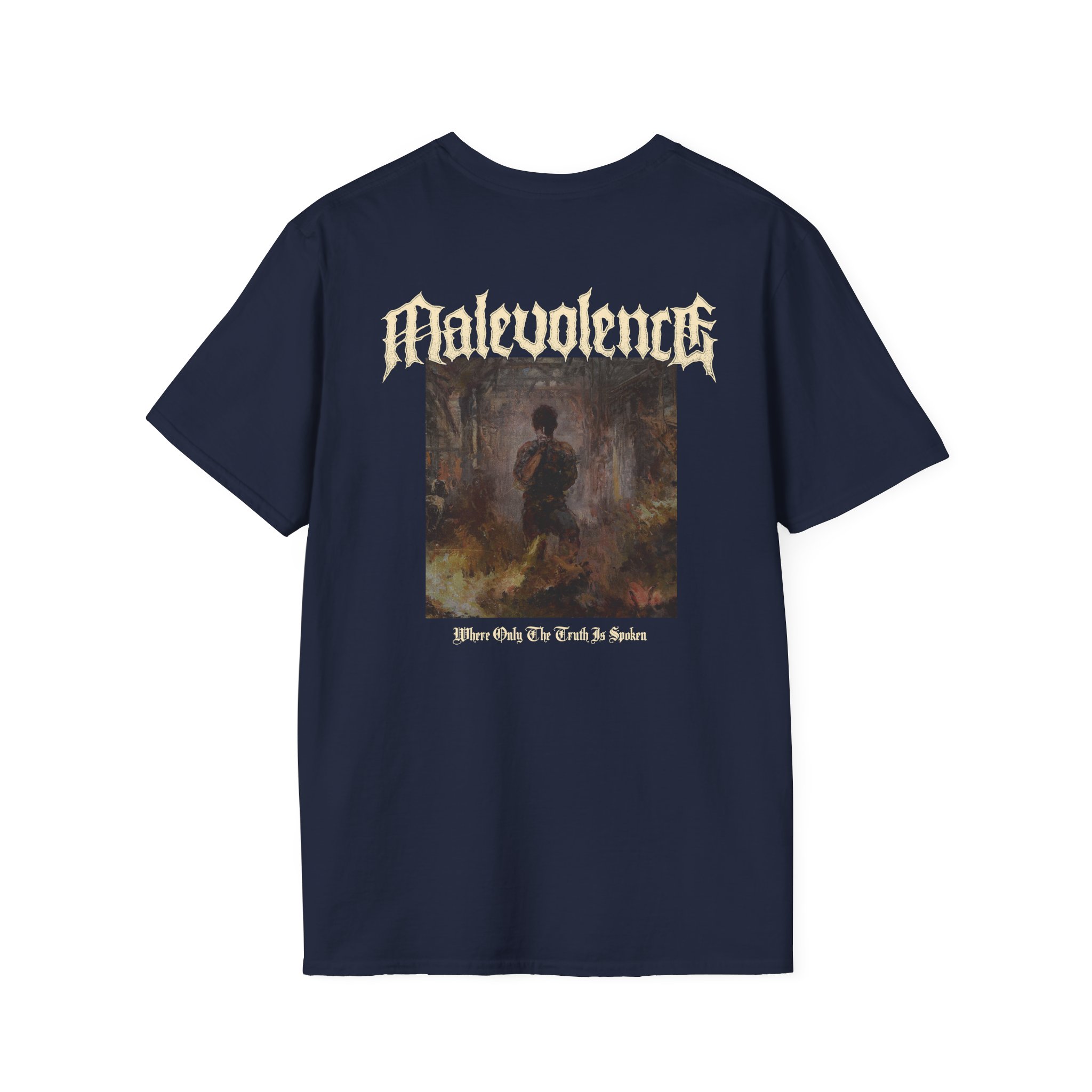 Malevolence Where Only the Truth is Spoken Unisex Softstyle T-Shirt