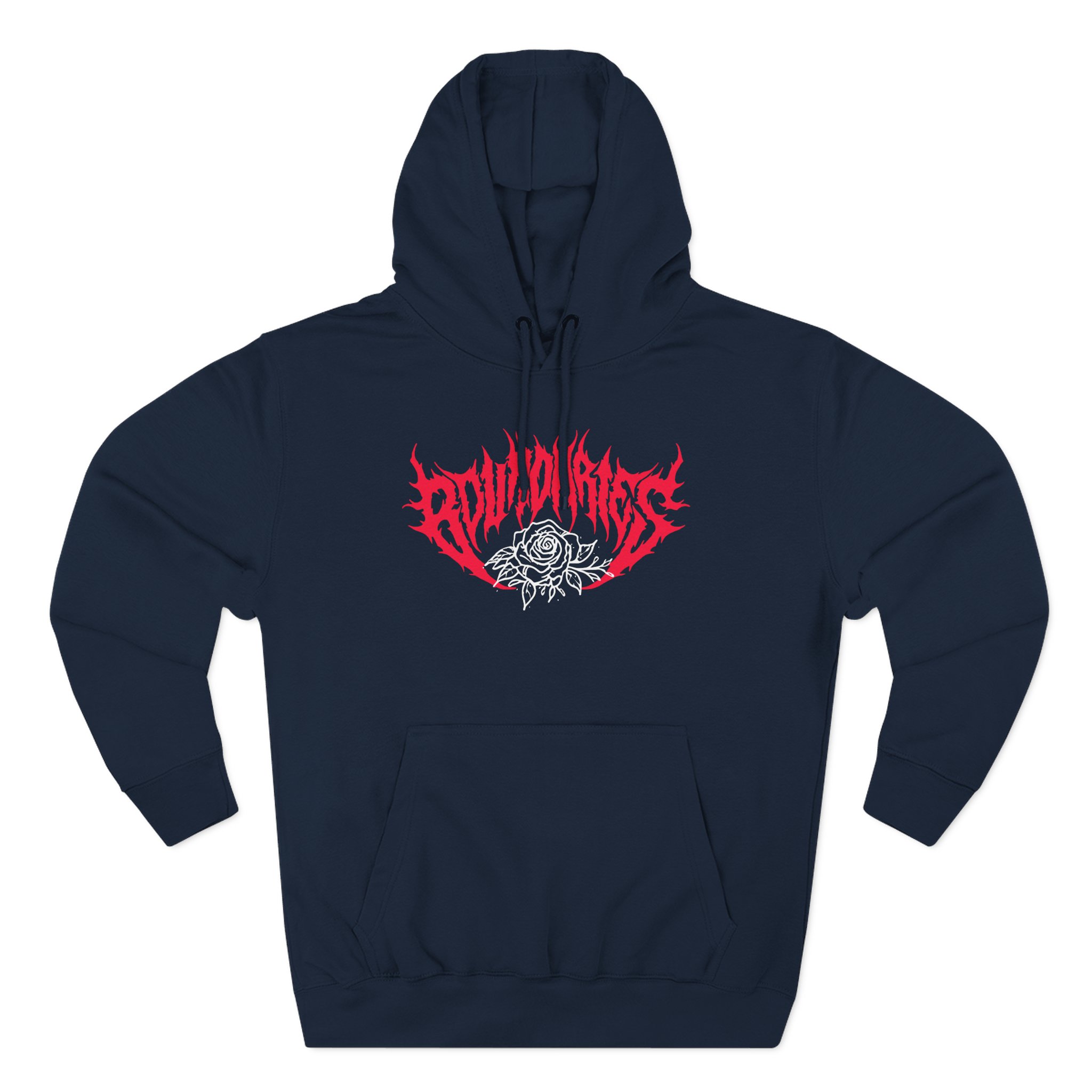 Boundaries Scars Scythe Three-Panel Fleece Hoodie