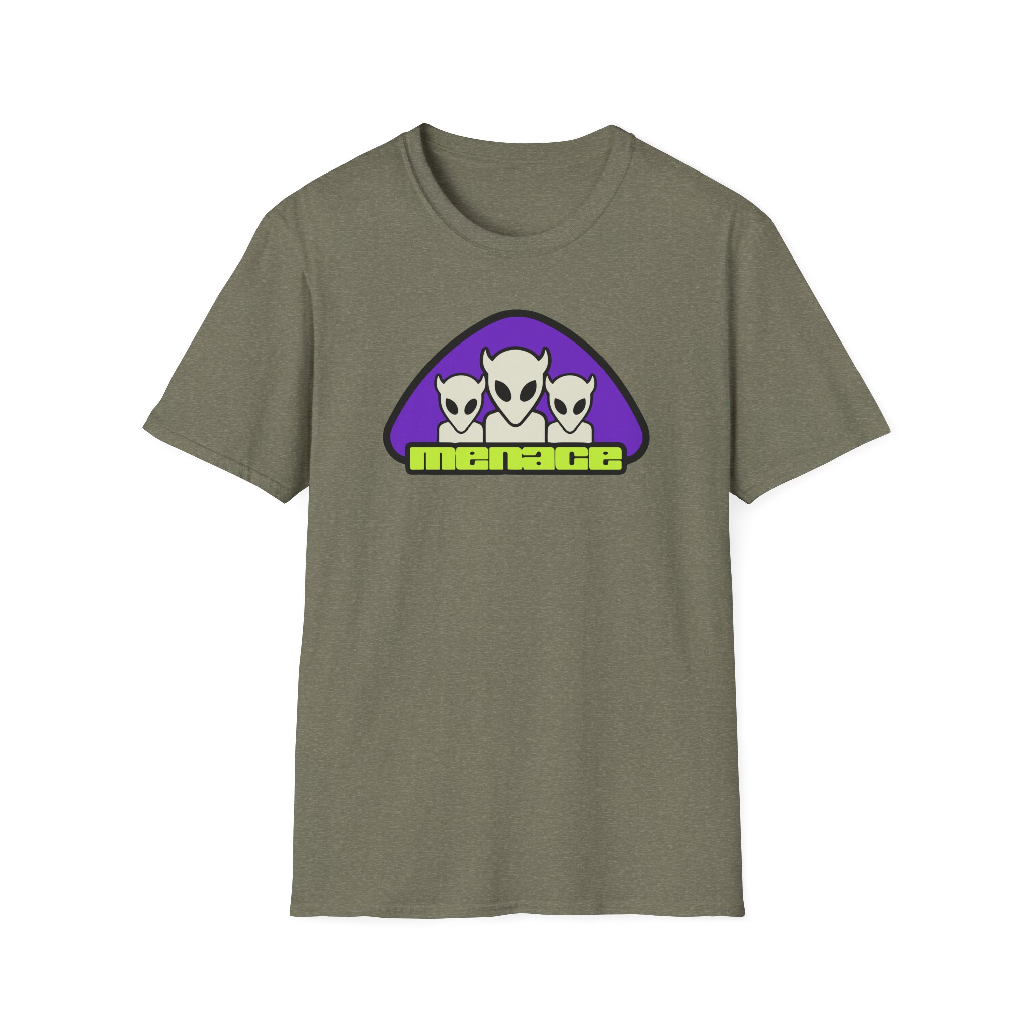 Kanel Joseph Triple Headed Menace Unisex Softstyle T-Shirt