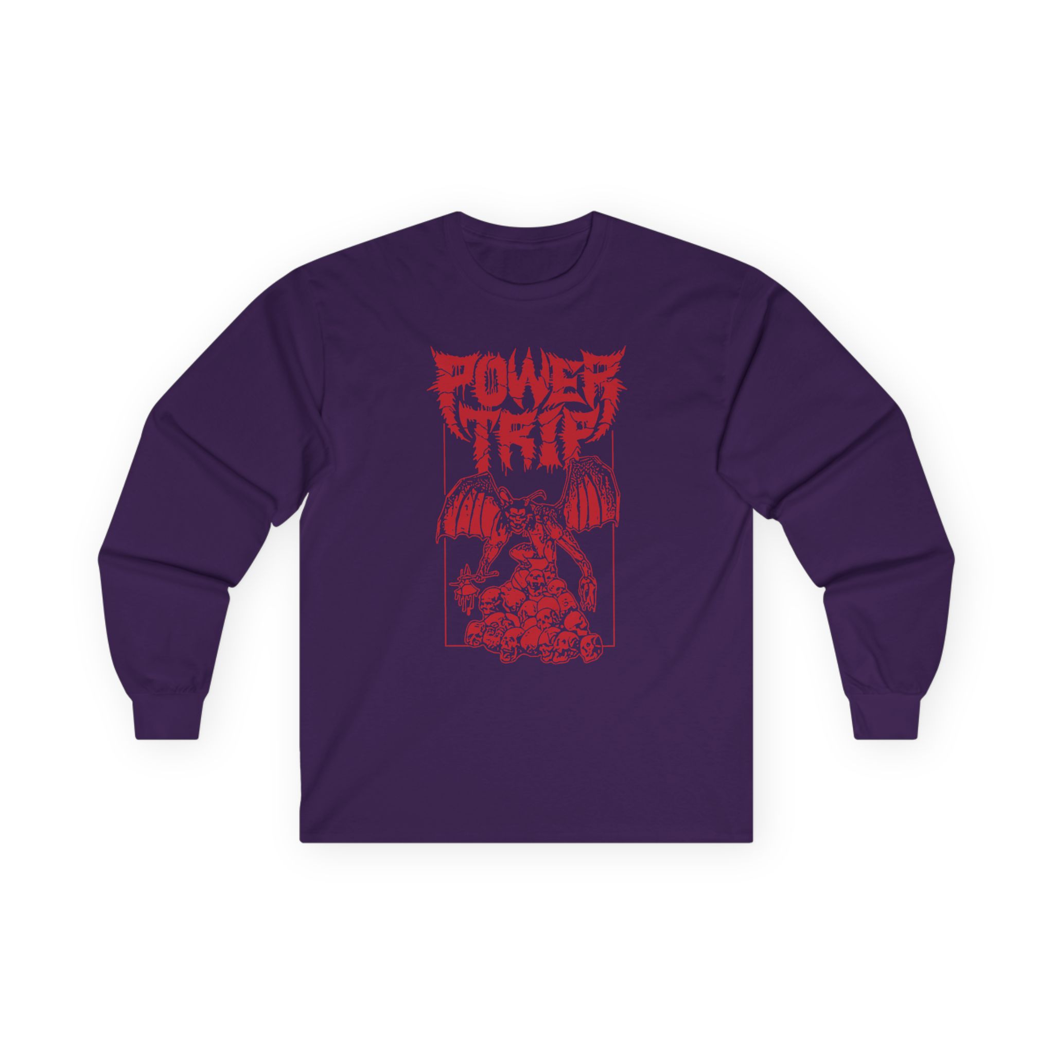 Power Trip Gargoyle Unisex Ultra Cotton Long Sleeve Tee