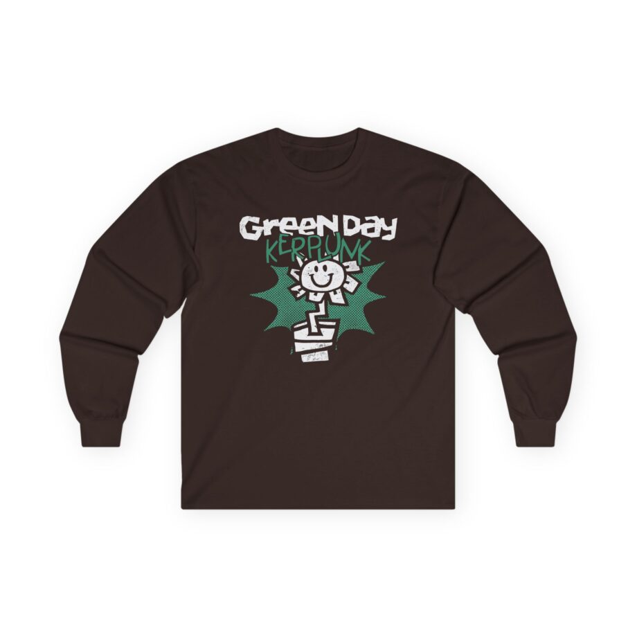 Green Day Kerplunk Vintage Flower Unisex Ultra Cotton Long Sleeve Tee