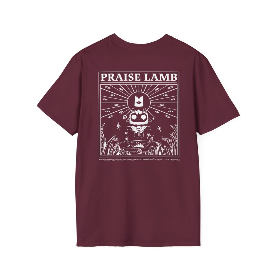 Cult of the Lamb Praise Lamb Unisex Softstyle T-Shirt