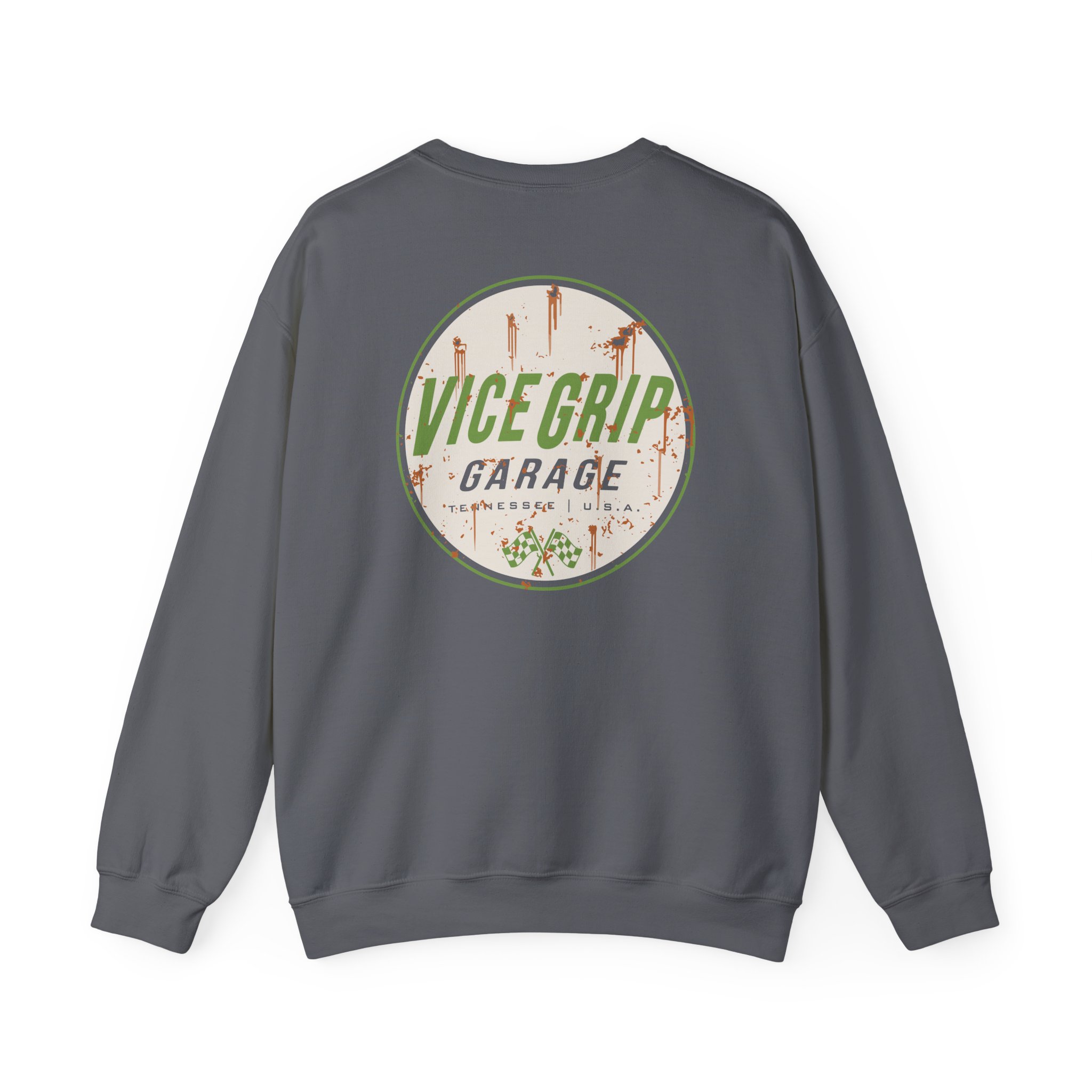 Vicegripgarage Rusty Can Unisex Heavy Blendâ„¢ Crewneck Sweatshirt