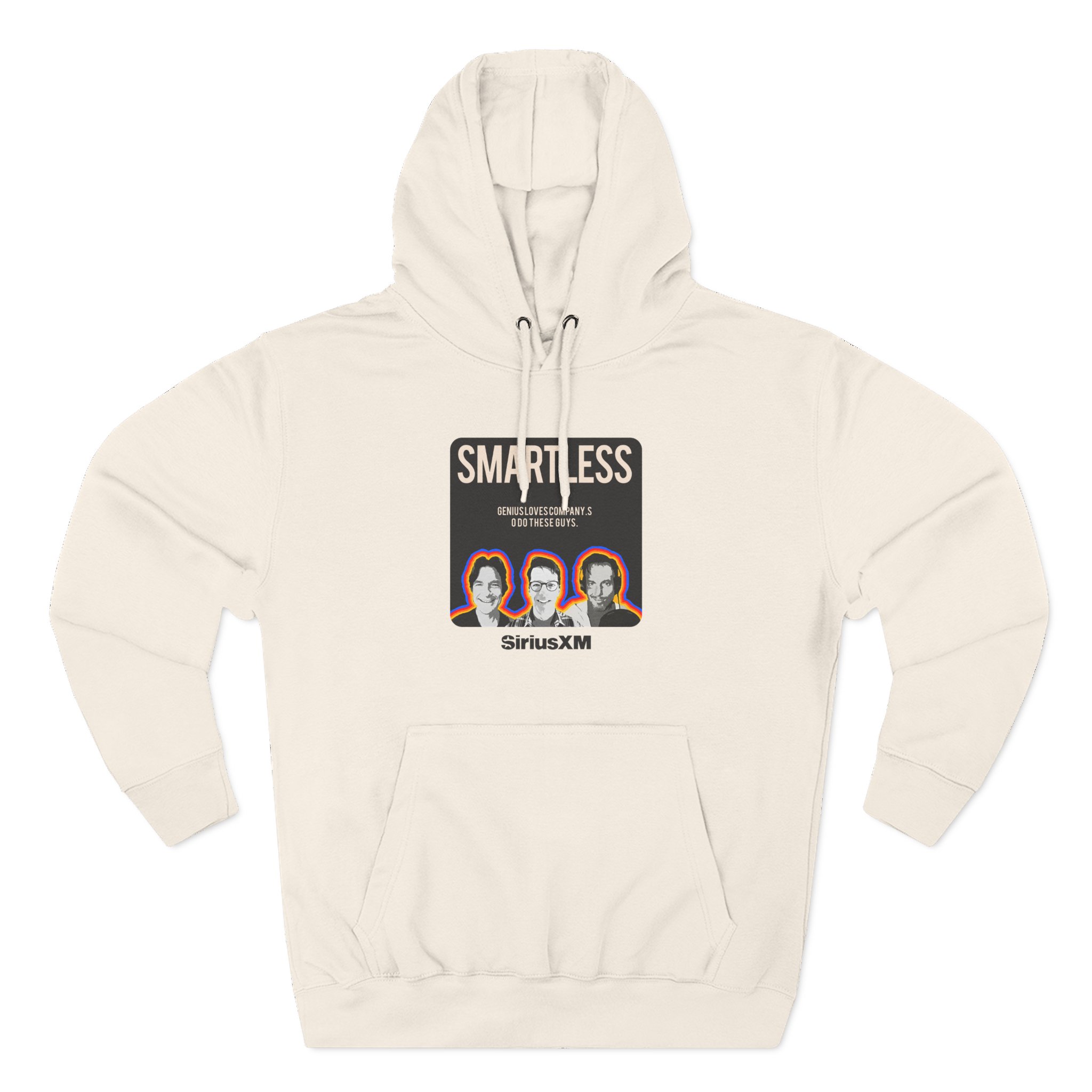 Smartless Genius Loves Company Logo Three-Panel Fleece Hoodie