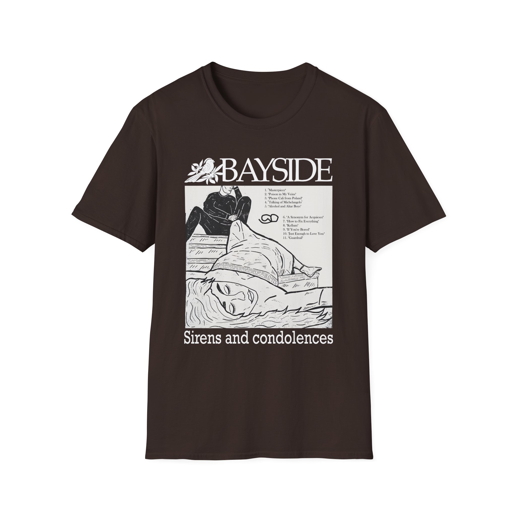 Bayside Sirens and Condolences Unisex Softstyle T-Shirt