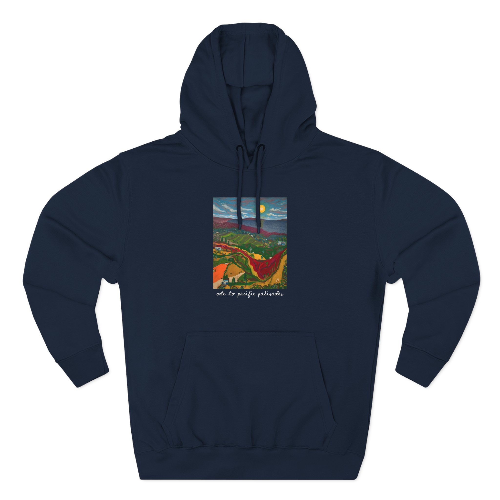 Alanis Morissette Ode to Pacific Palisades Three-Panel Fleece Hoodie