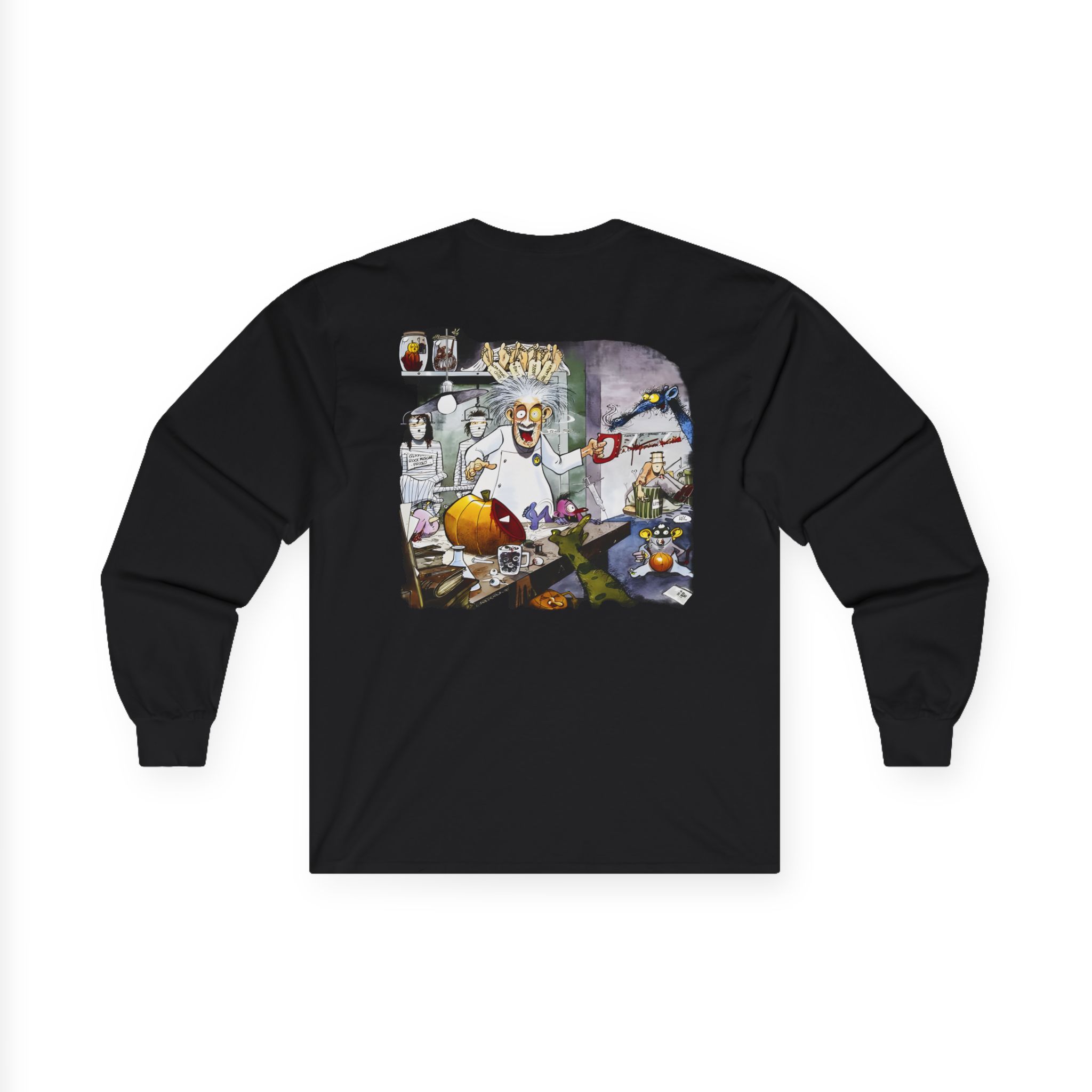 Helloween Dr. Stein Zipper Unisex Ultra Cotton Long Sleeve Tee