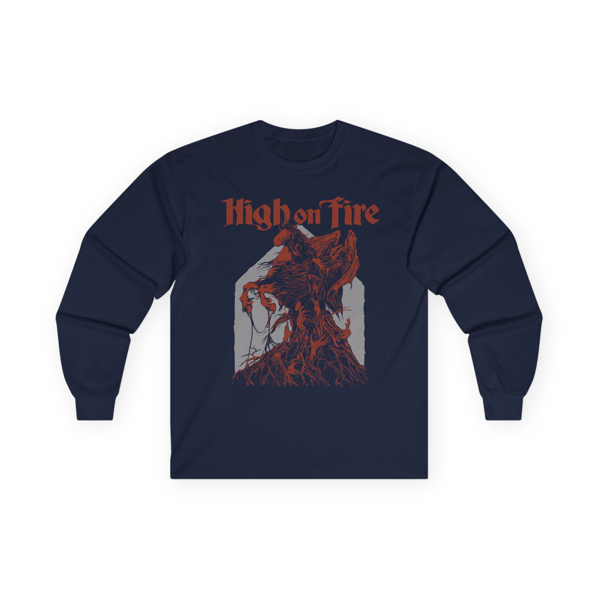 High on Fire Dark Horse Unisex Ultra Cotton Long Sleeve Tee