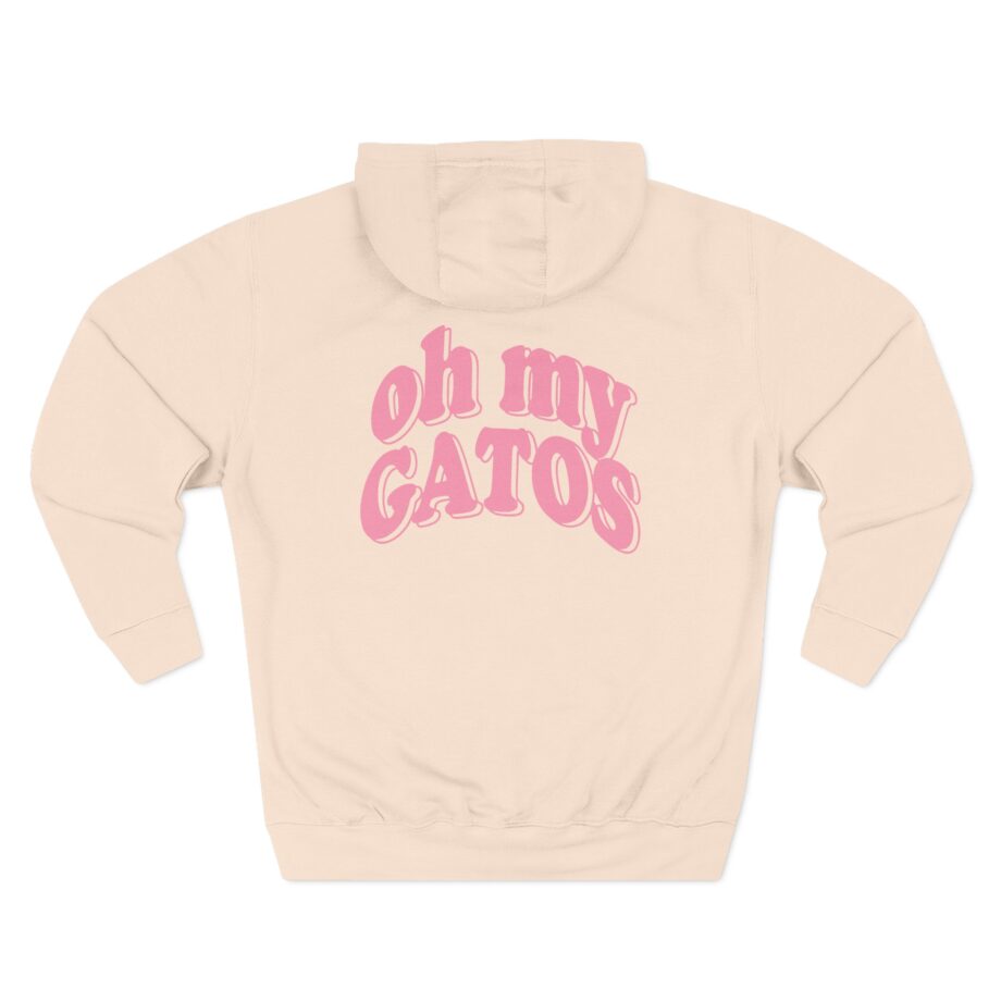 Shawty Bae Oh My Gatos Three-Panel Fleece Hoodie