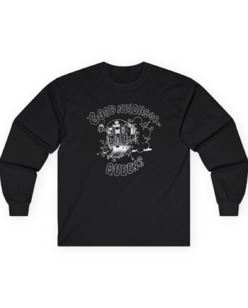 Good Neighbours Queens Unisex Ultra Cotton Long Sleeve Tee