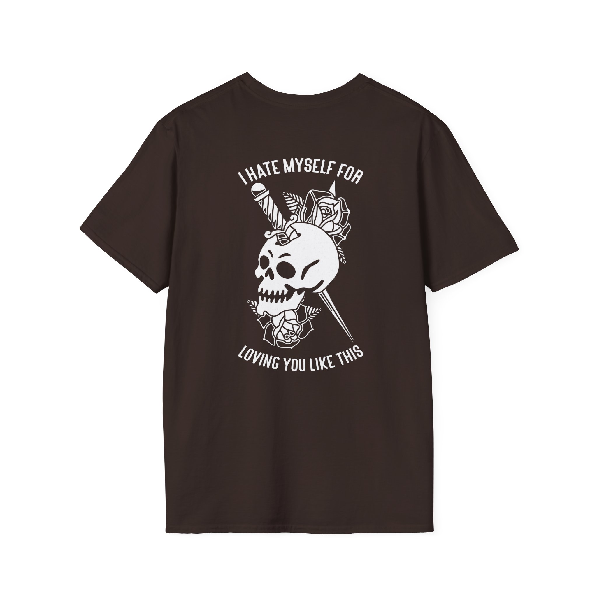 Bayside Dagger Skull Unisex Softstyle T-Shirt