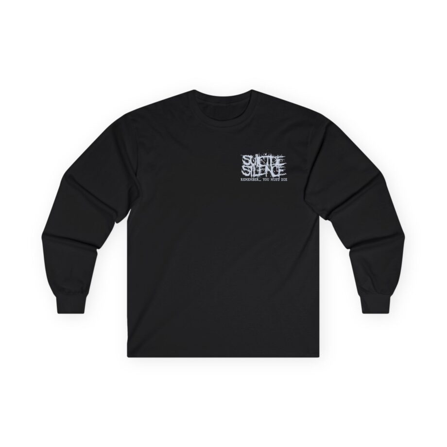 Suicide Silence Rymd Snake Skull Unisex Ultra Cotton Long Sleeve Tee