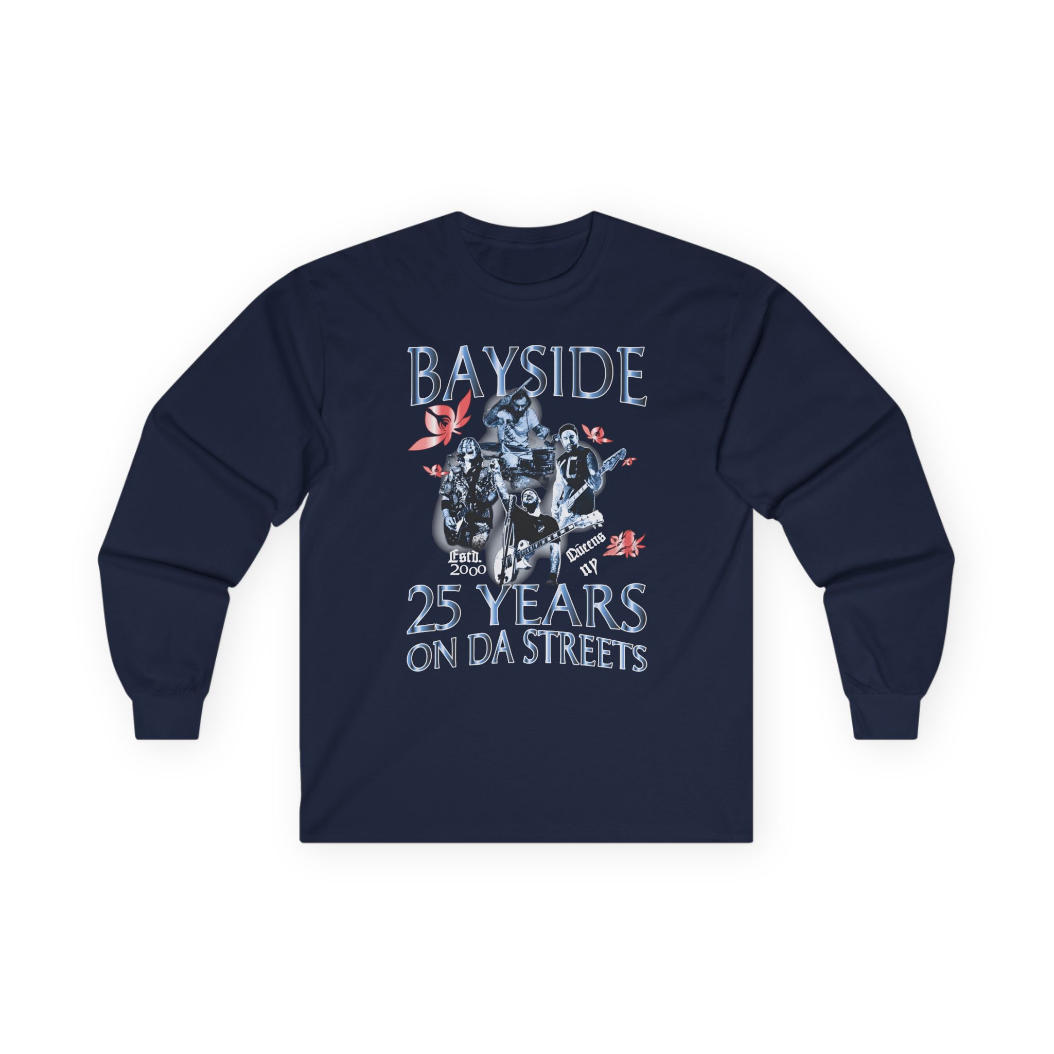 Bayside Bootleg Unisex Ultra Cotton Long Sleeve Tee