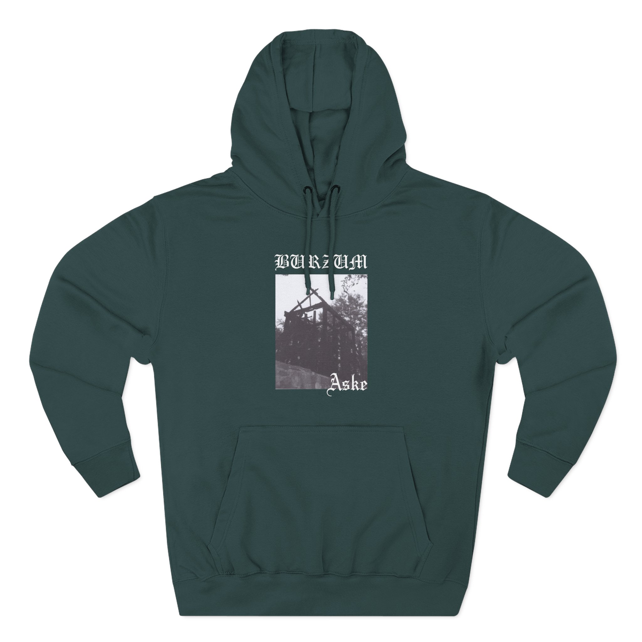 Burzum Aske Three-Panel Fleece Hoodie