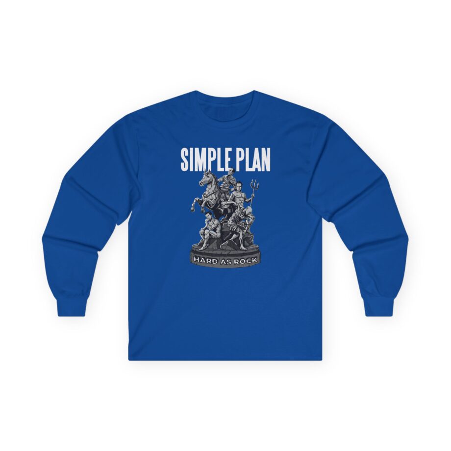 Simple Plan Hard as Rock Unisex Ultra Cotton Long Sleeve Tee