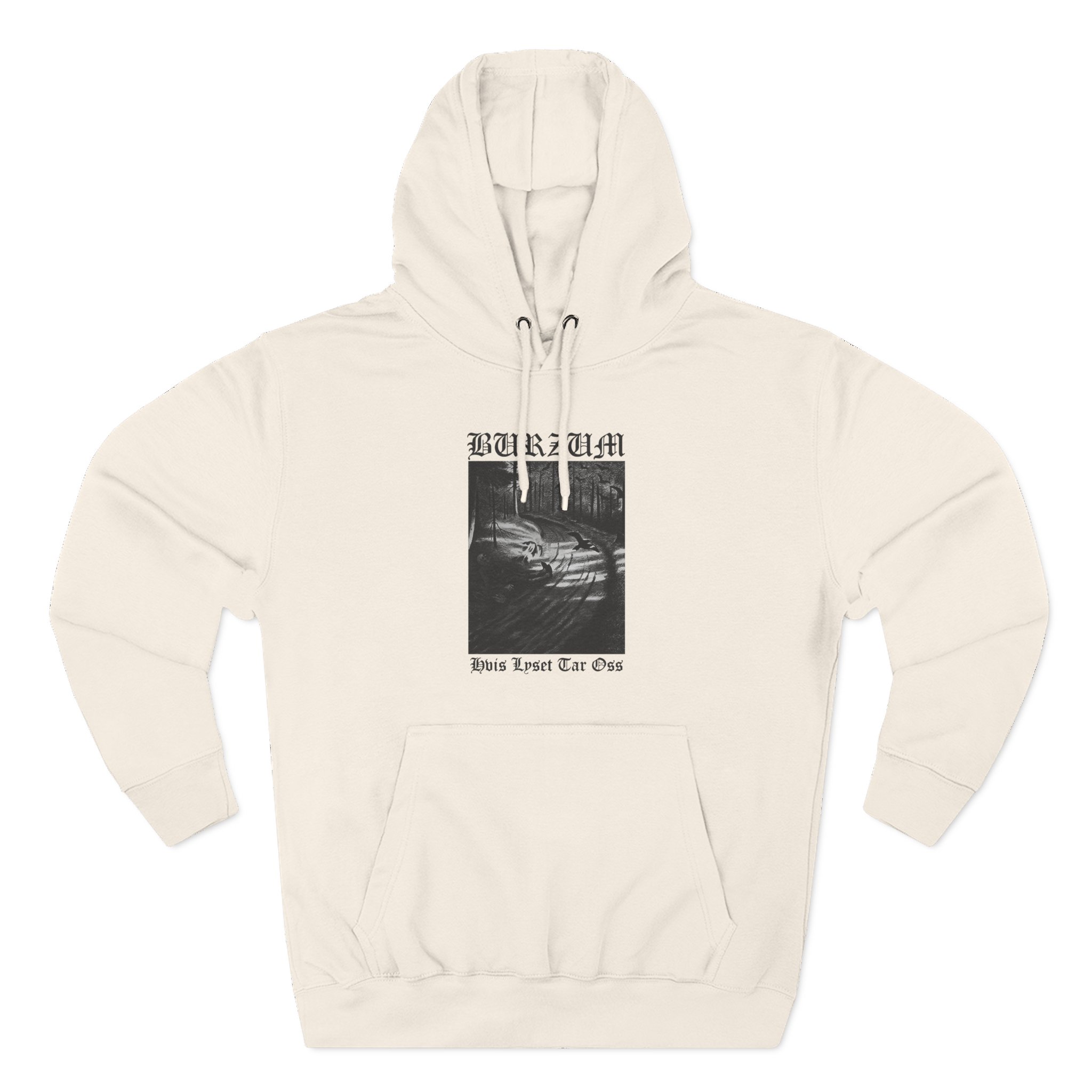 Burzum Hvis Lyset Tar Oss Three-Panel Fleece Hoodie