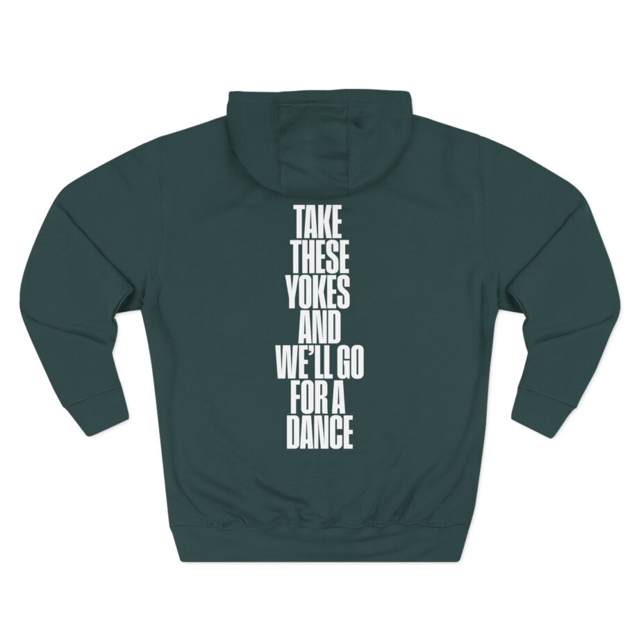 Kneecap Yokes Three-Panel Fleece Hoodie