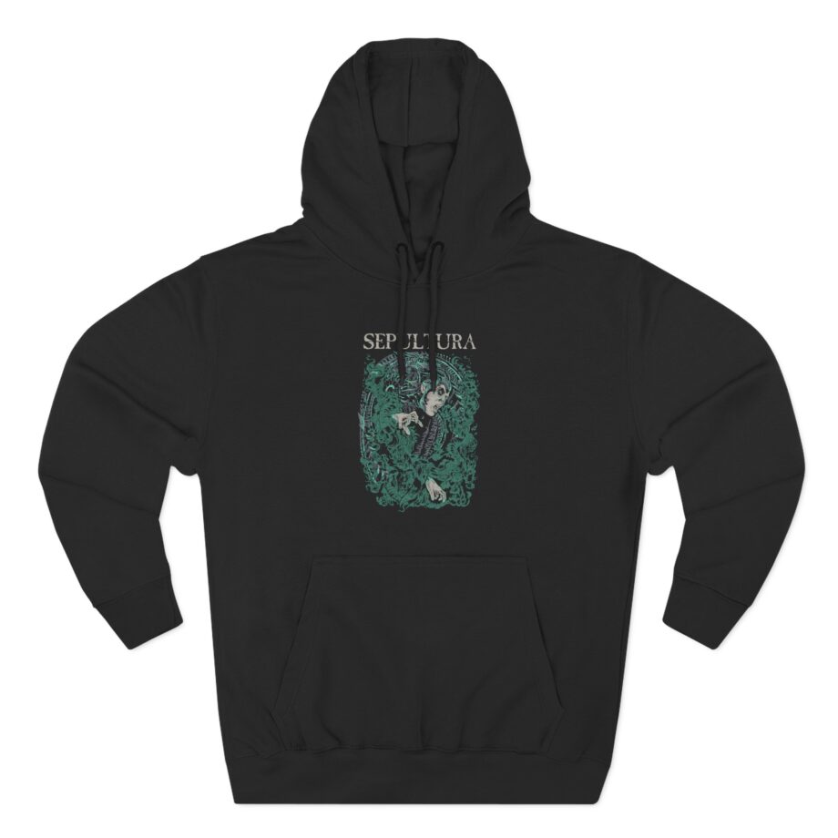 Sepultura Isolation Three-Panel Fleece Hoodie