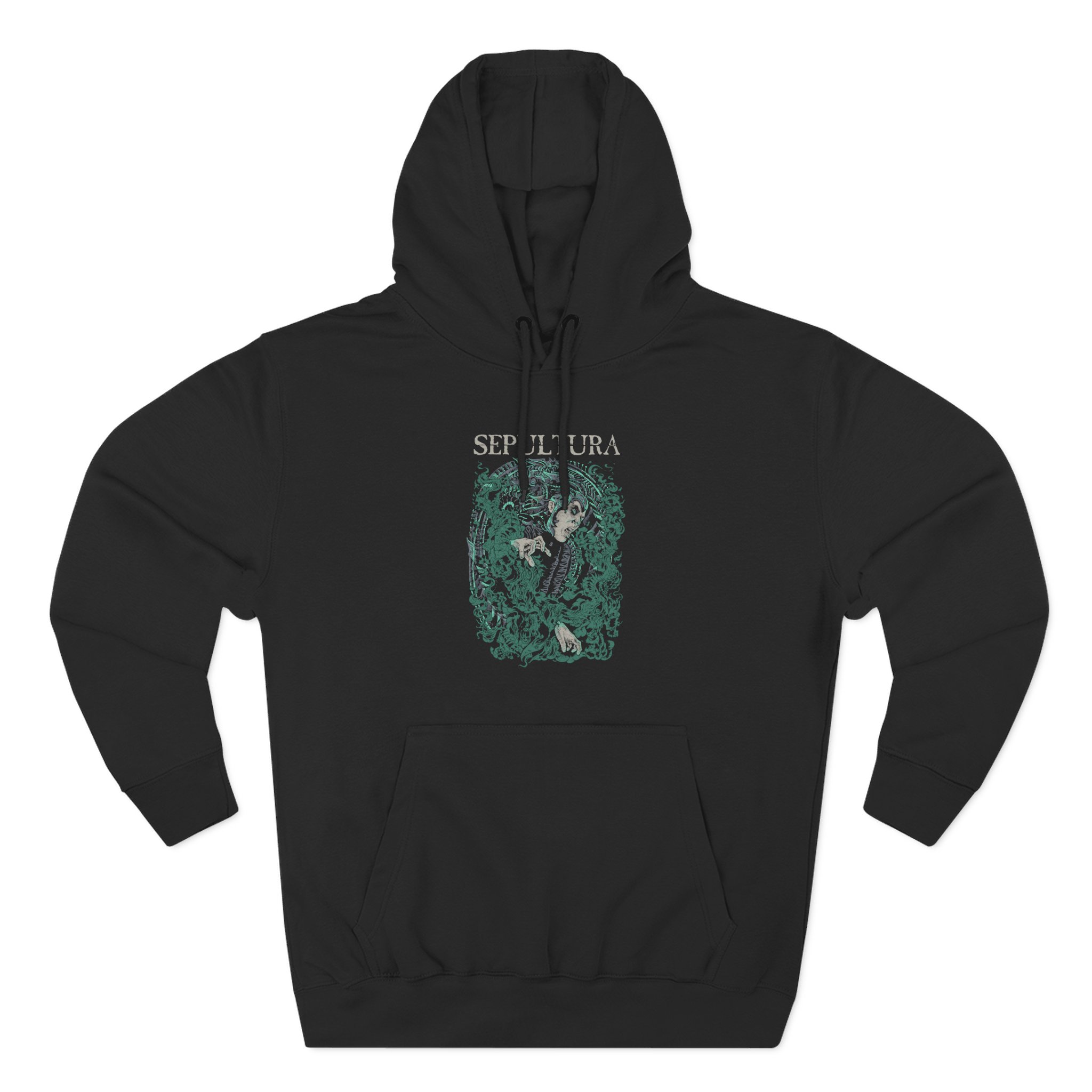Sepultura Isolation Three-Panel Fleece Hoodie