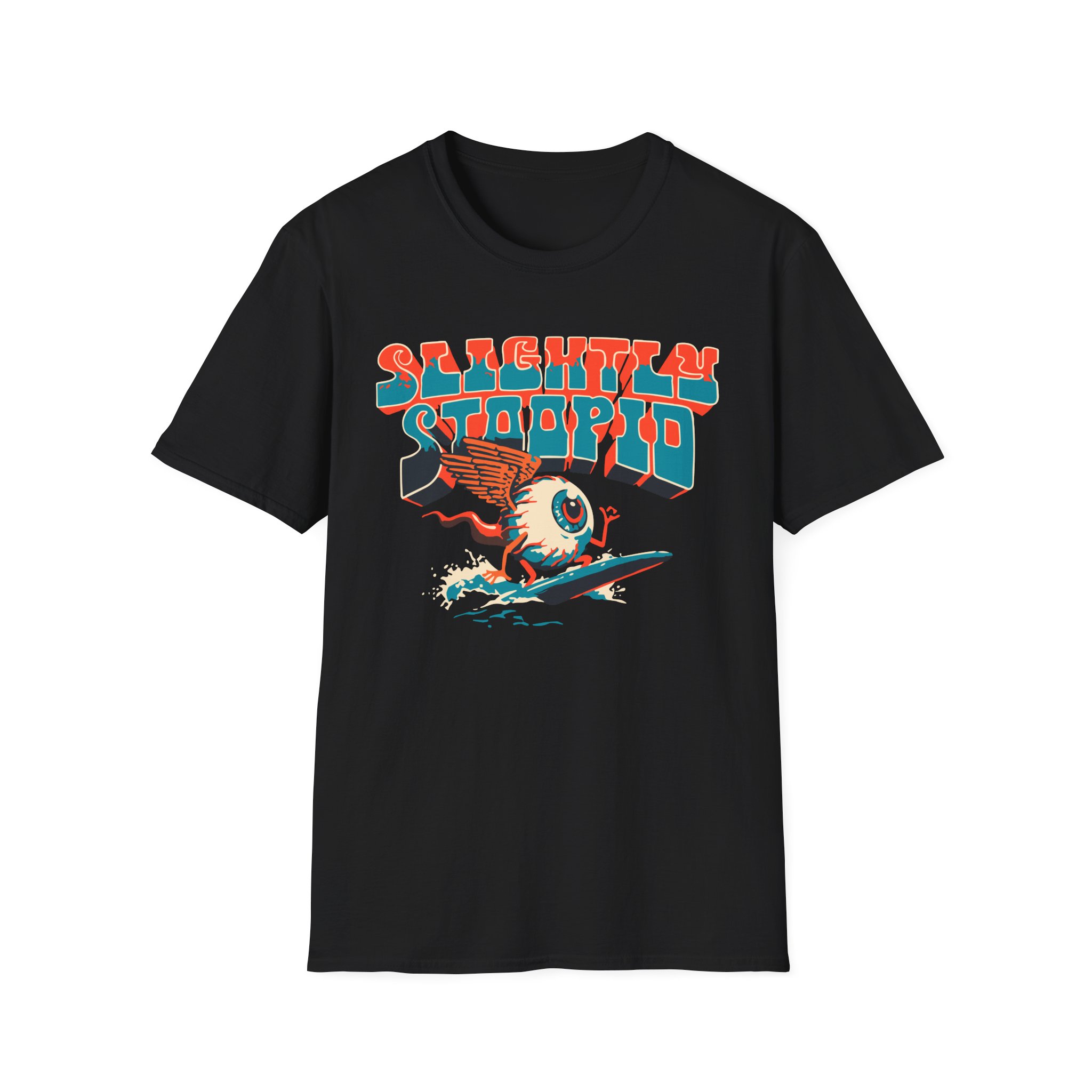 Slightly Stoopid Surfing Eyeball Unisex Softstyle T-Shirt