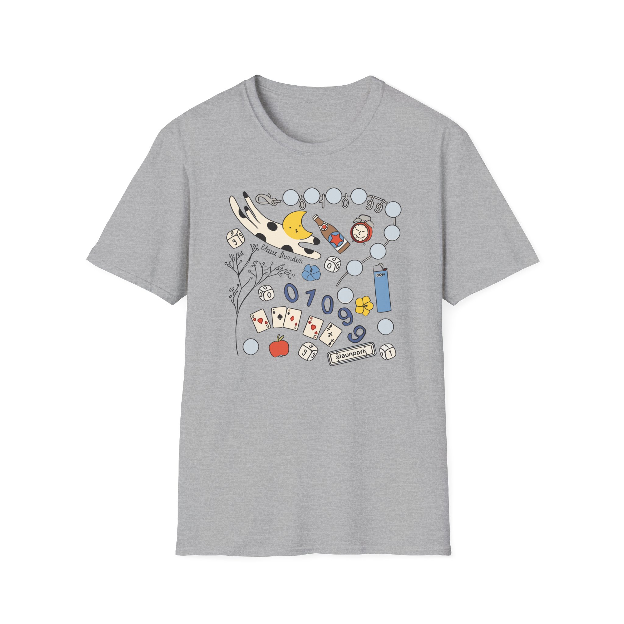 1098 Blaue Stunden Unisex Softstyle T-Shirt