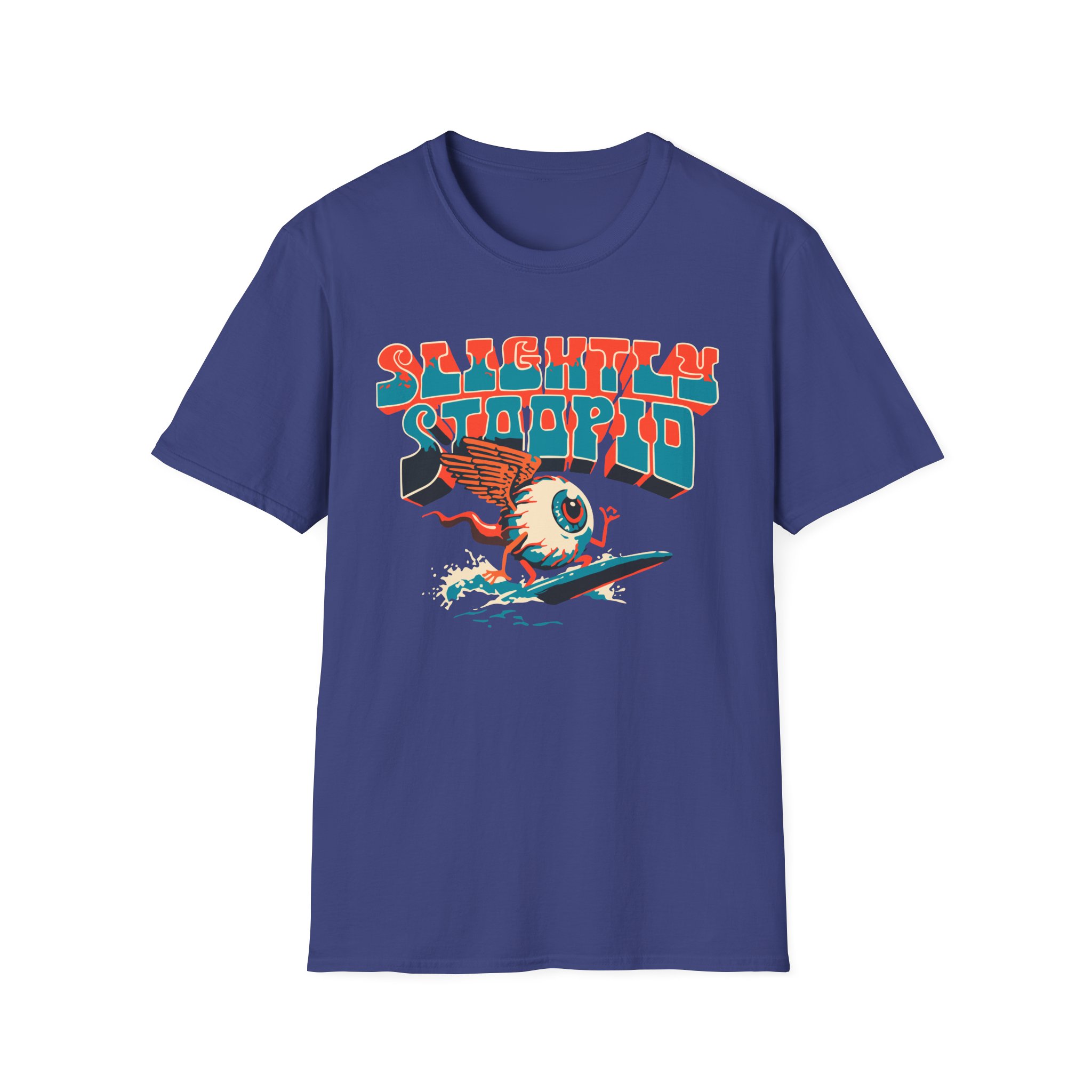 Slightly Stoopid Surfing Eyeball Unisex Softstyle T-Shirt