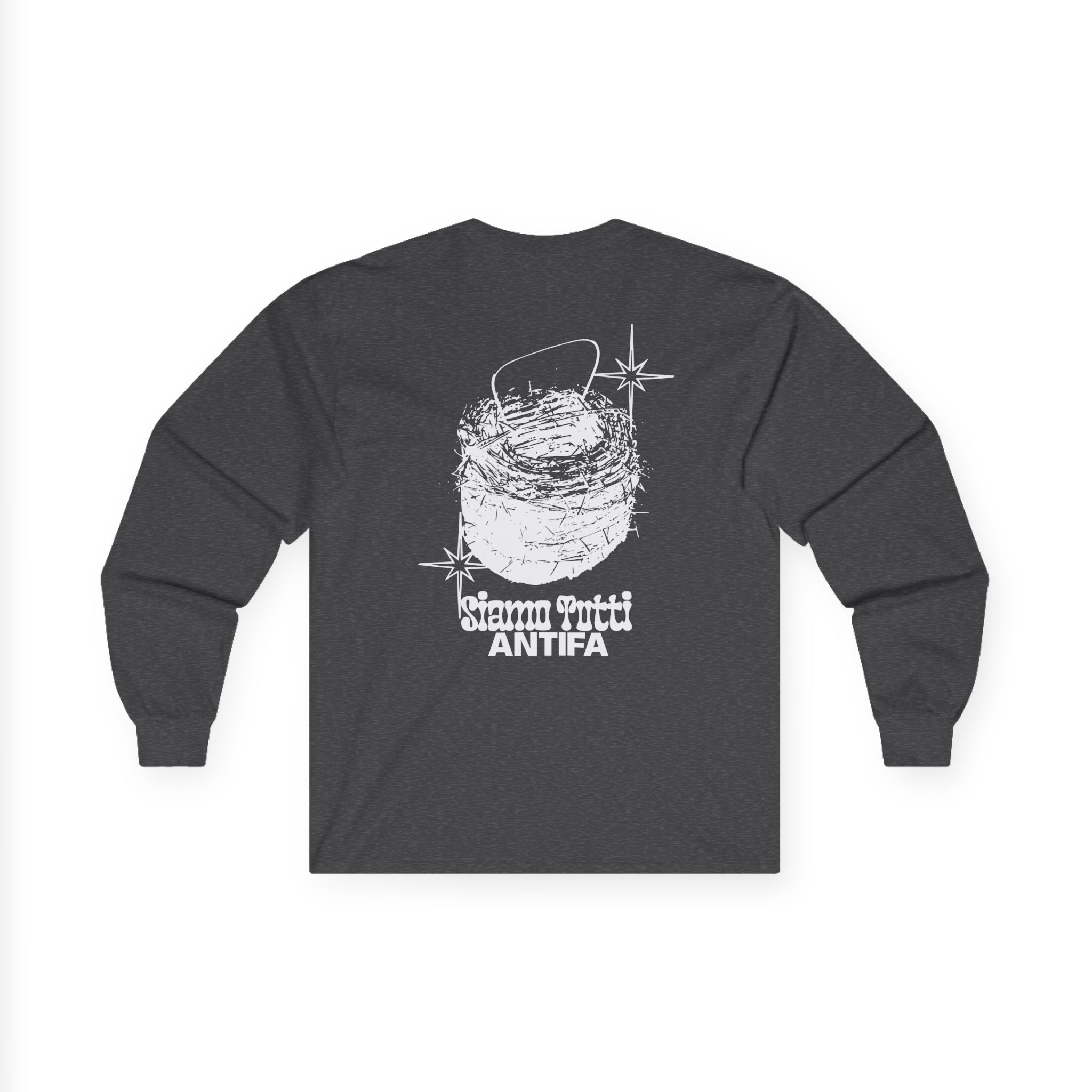 Disarstar Siamo Tutti Antifa Unisex Ultra Cotton Long Sleeve Tee