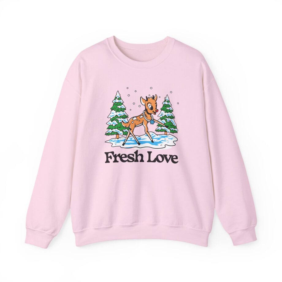 Fresh Love Snow Dough Unisex Heavy Blend™ Crewneck Sweatshirt