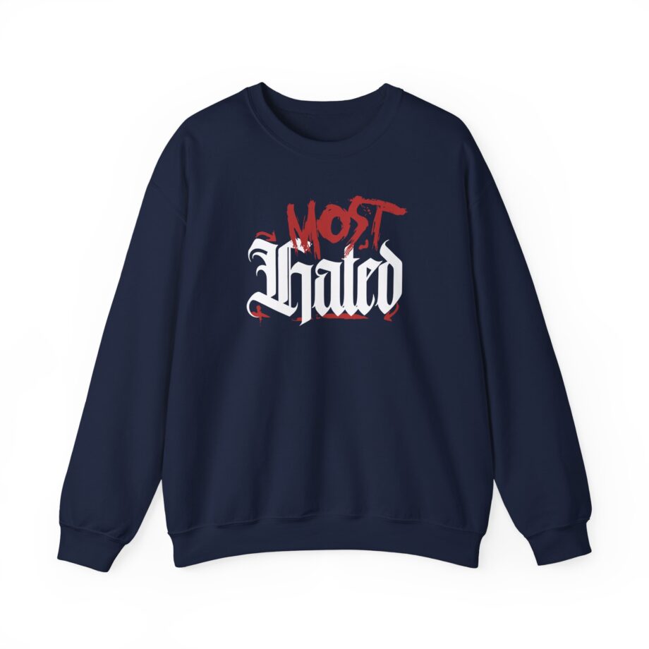 Fredo Bang Most Hated Unisex Heavy Blend™ Crewneck Sweatshirt