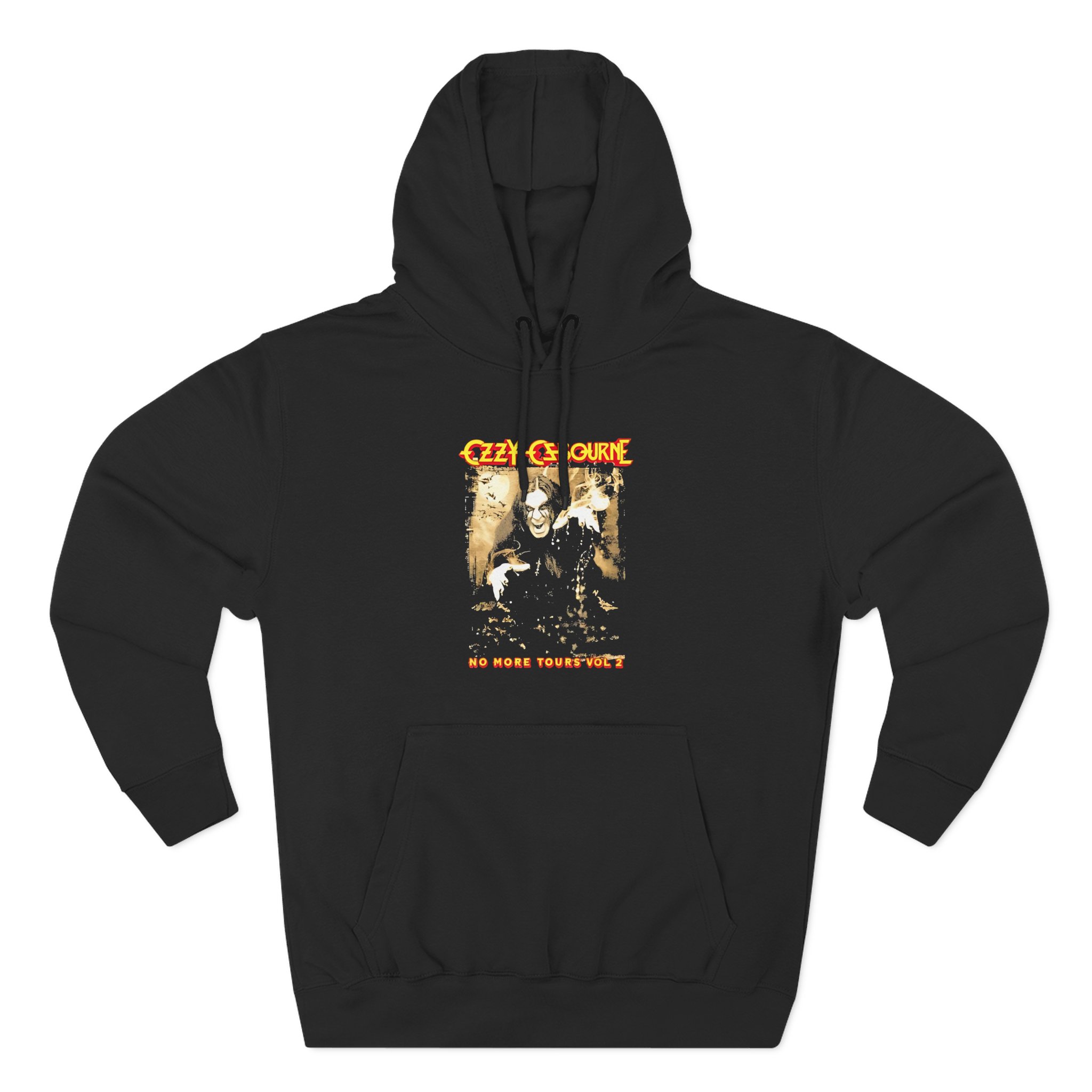 Ozzy Osbourne Rising With Tourback Three-Panel Fleece Hoodie