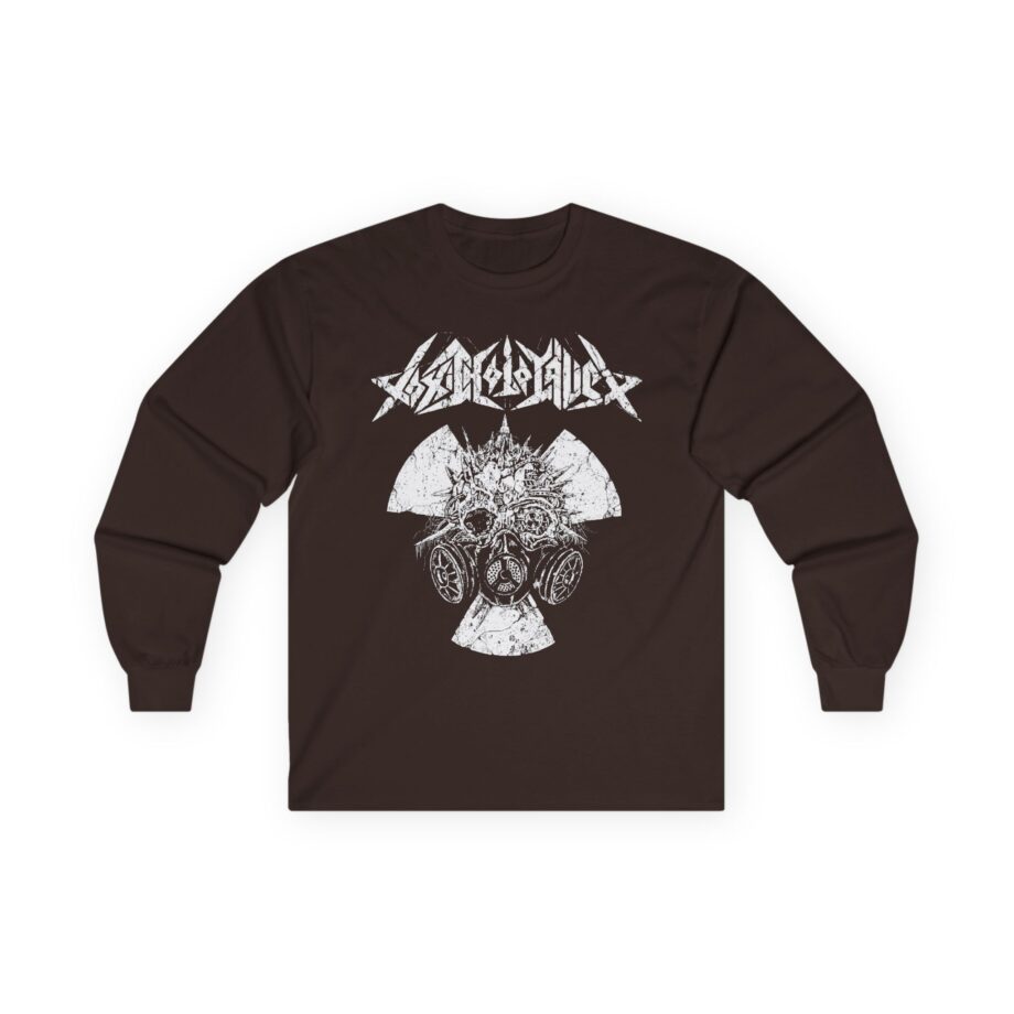 Toxic Holocaust Radiation Gas Mask Unisex Ultra Cotton Long Sleeve Tee