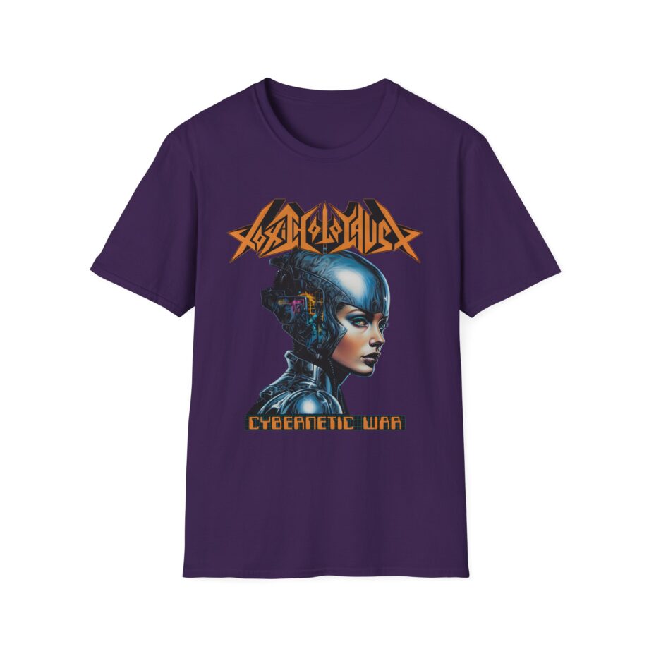 Toxic Holocaust Cybernetic War Unisex Softstyle T-Shirt