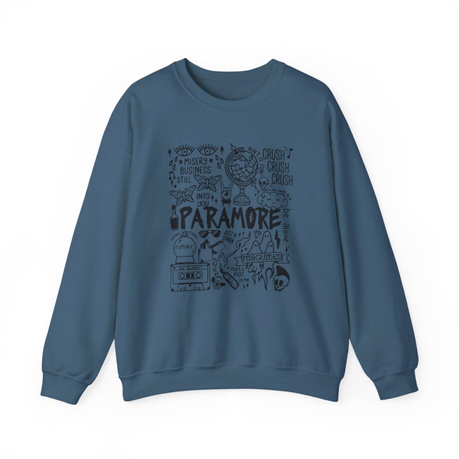 Hayley Willians Camiseta Paramore Emo Rock Unisex Heavy Blend™ Crewneck Sweatshirt
