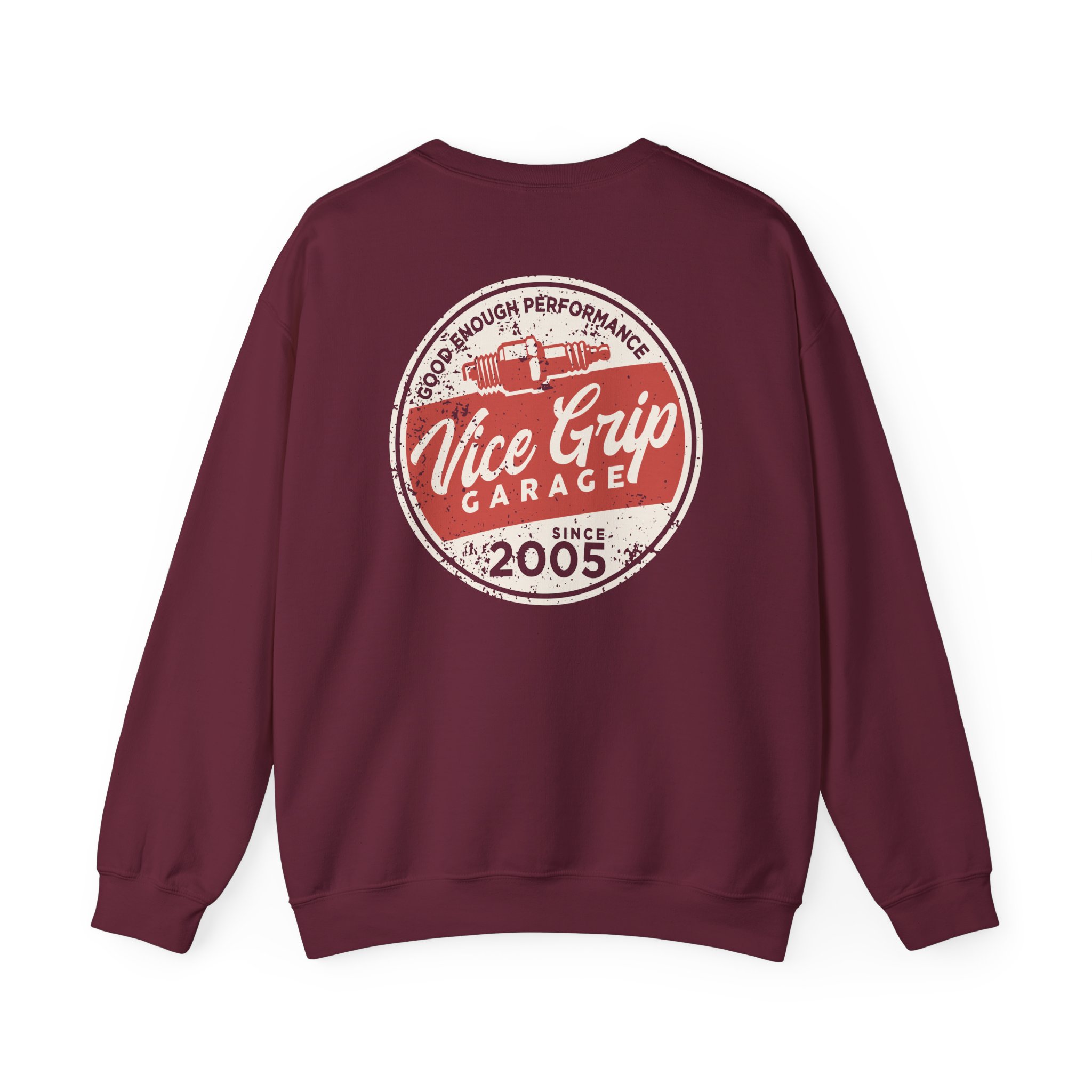 Vicegripgarage Good Enough Performance Redkap Unisex Heavy Blendâ„¢ Crewneck Sweatshirt