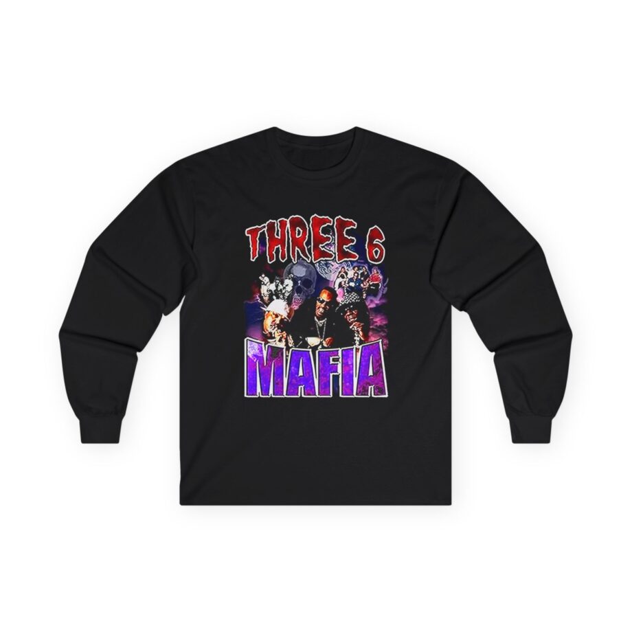Three 6 Mafia Unisex Ultra Cotton Long Sleeve Tee