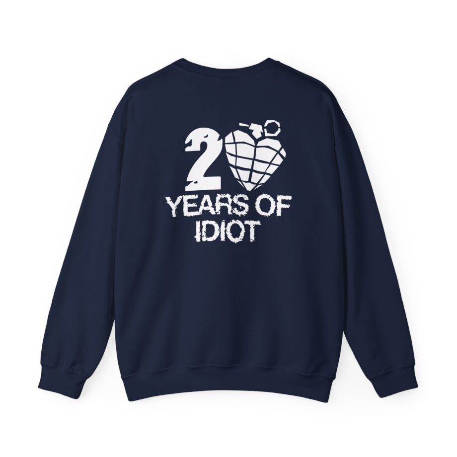 Green Day 20 Years of Idiot Unisex Heavy Blend™ Crewneck Sweatshirt
