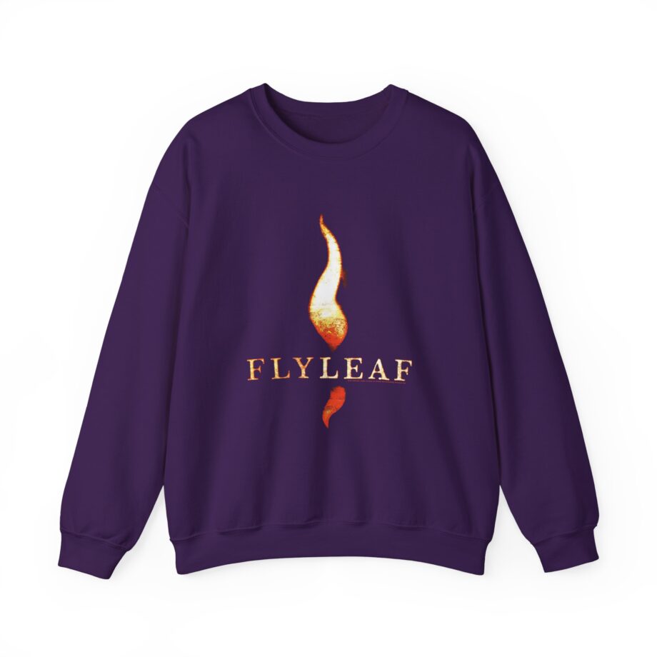 Flyleaf Flame Logo Unisex Heavy Blend™ Crewneck Sweatshirt